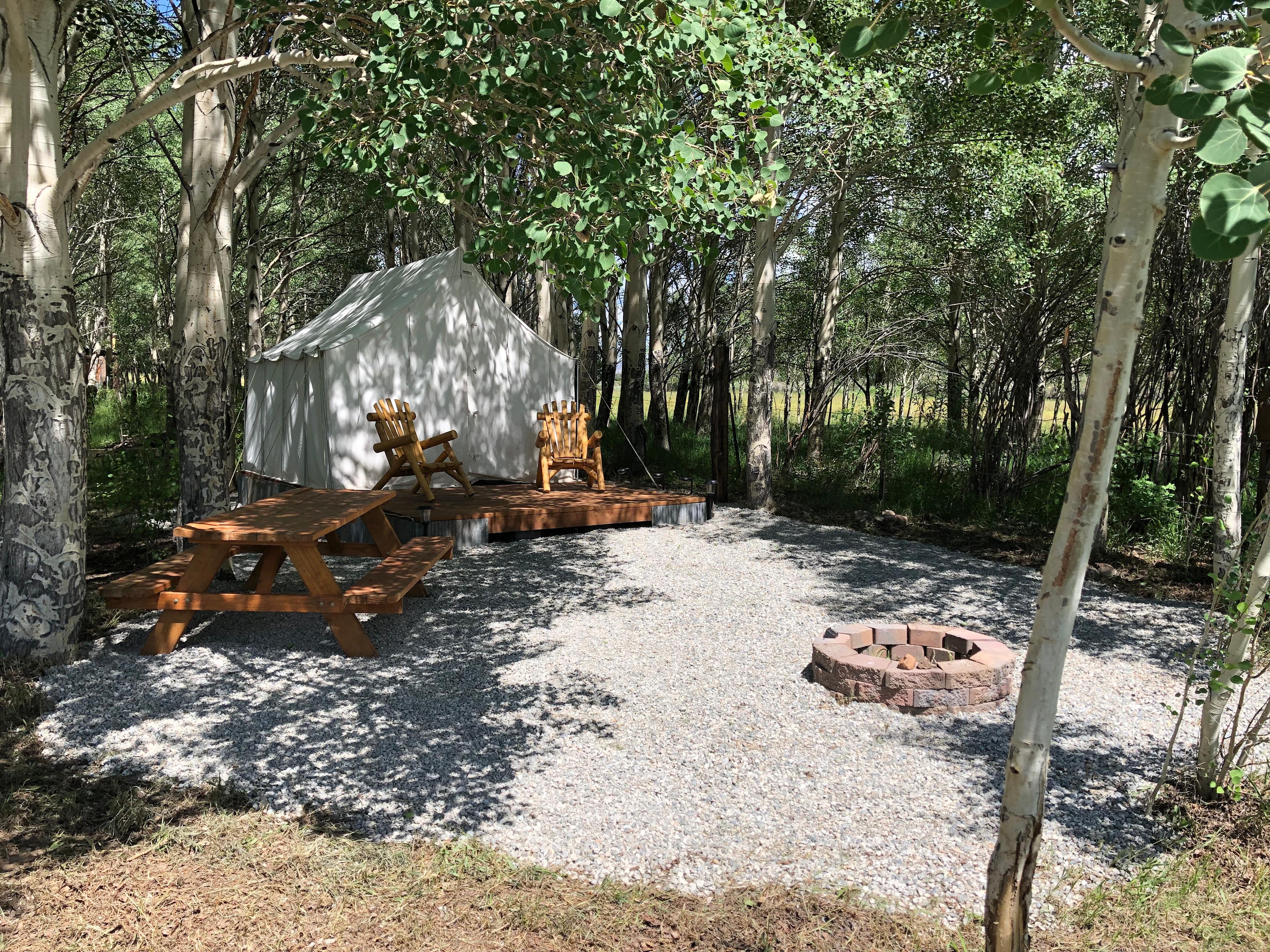 Tent site