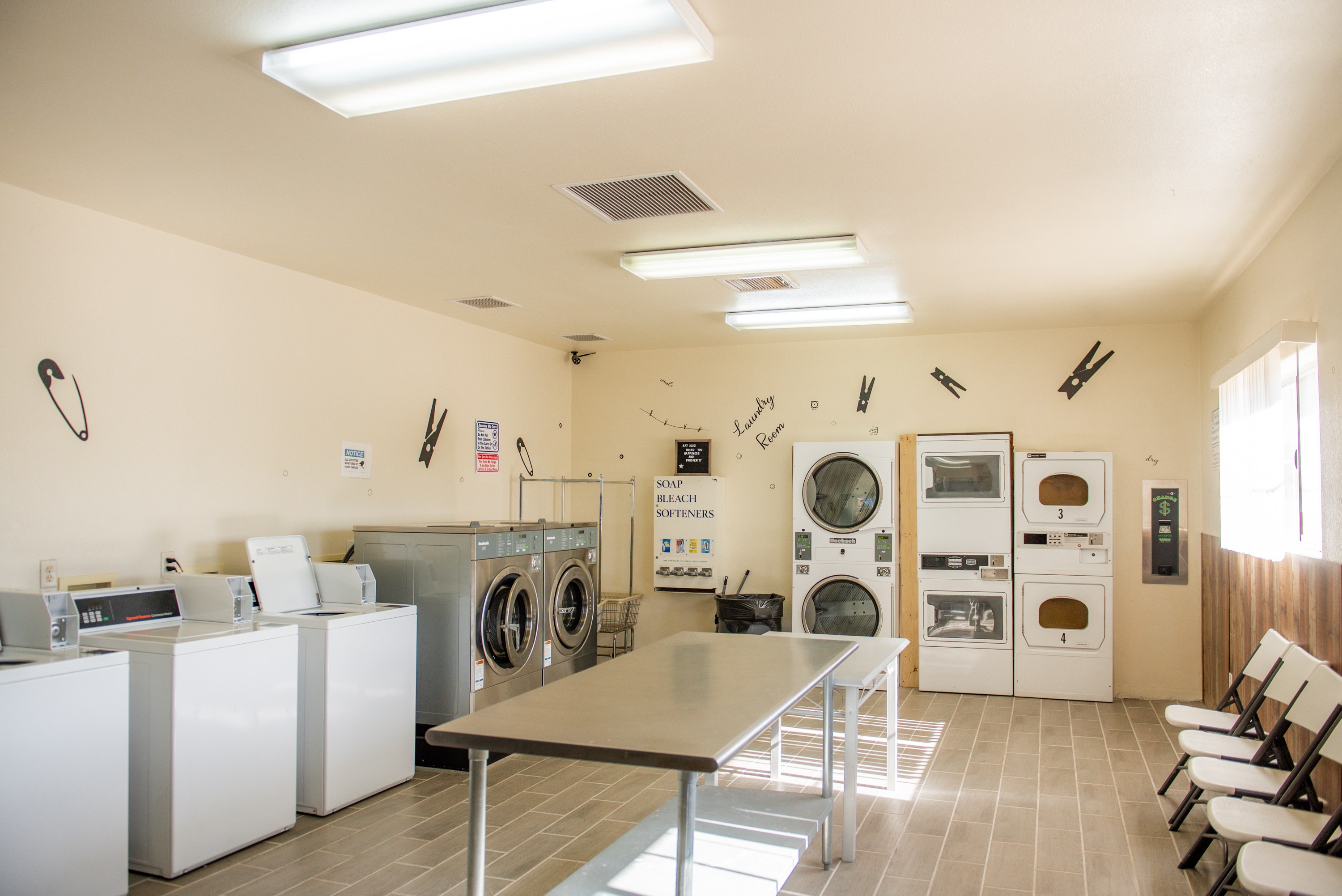 Laundry facility on site