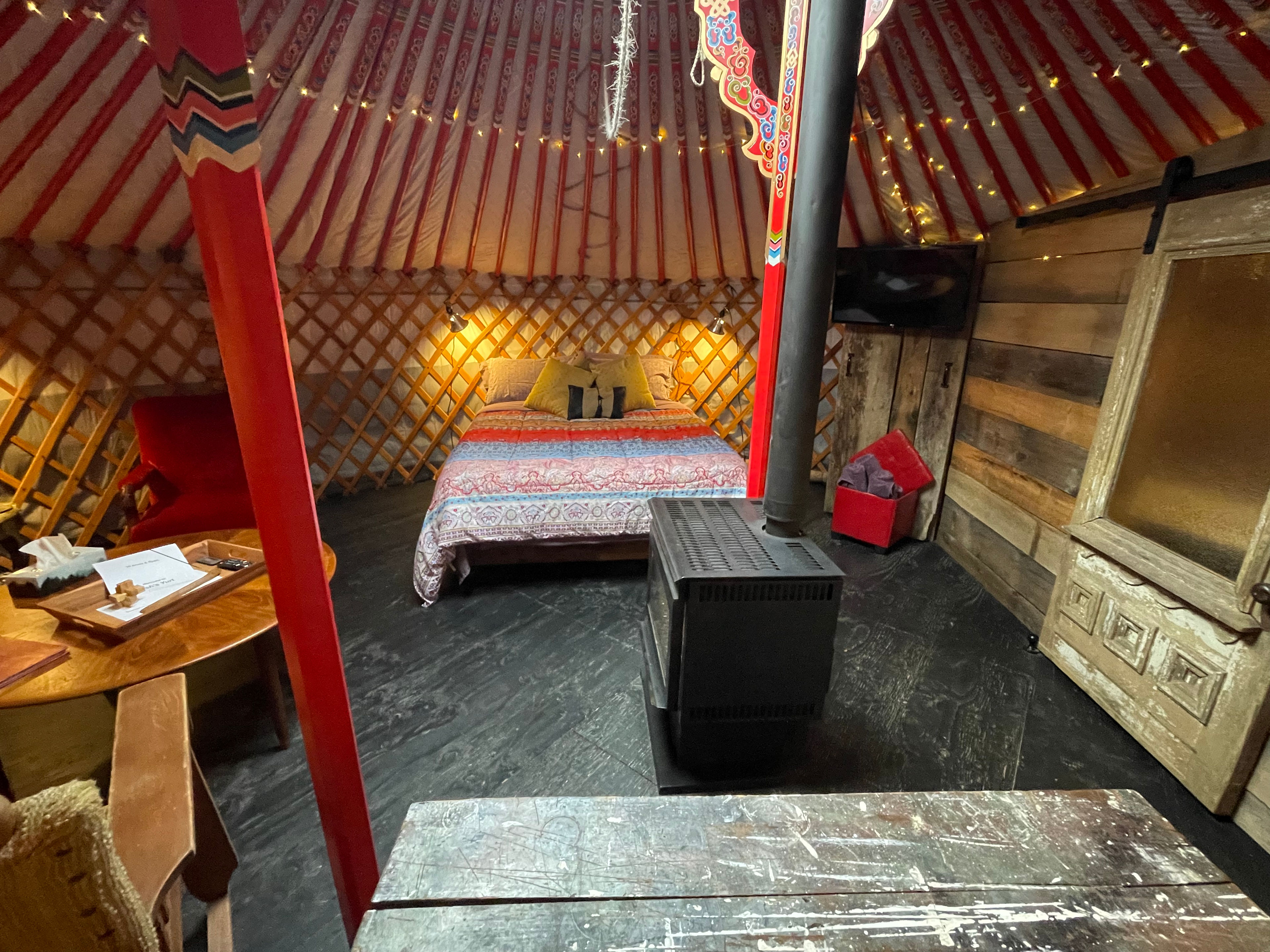 Fish’s Yurt Romantic Luxury Escape