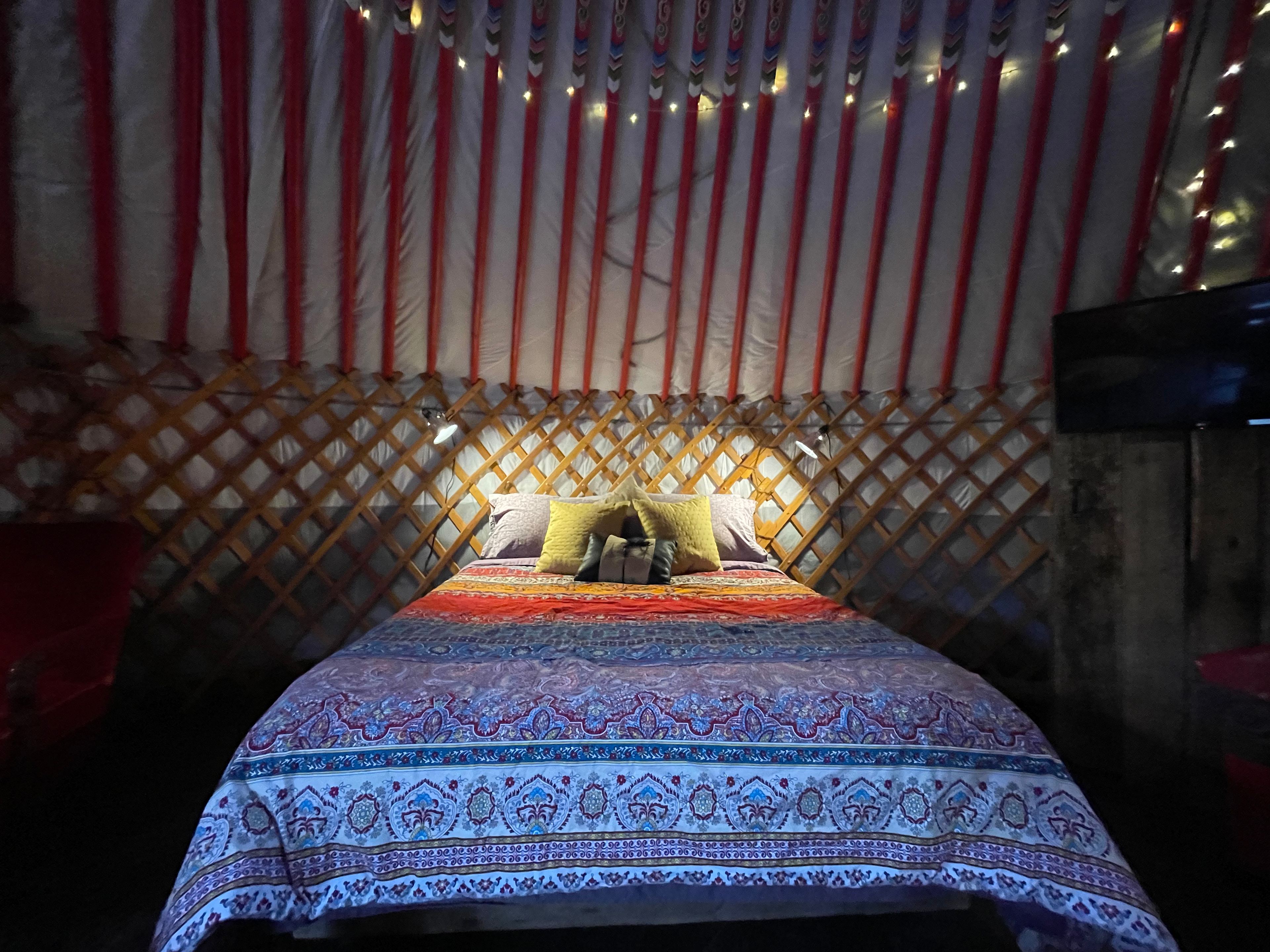 Fish’s Yurt Romantic Luxury Escape