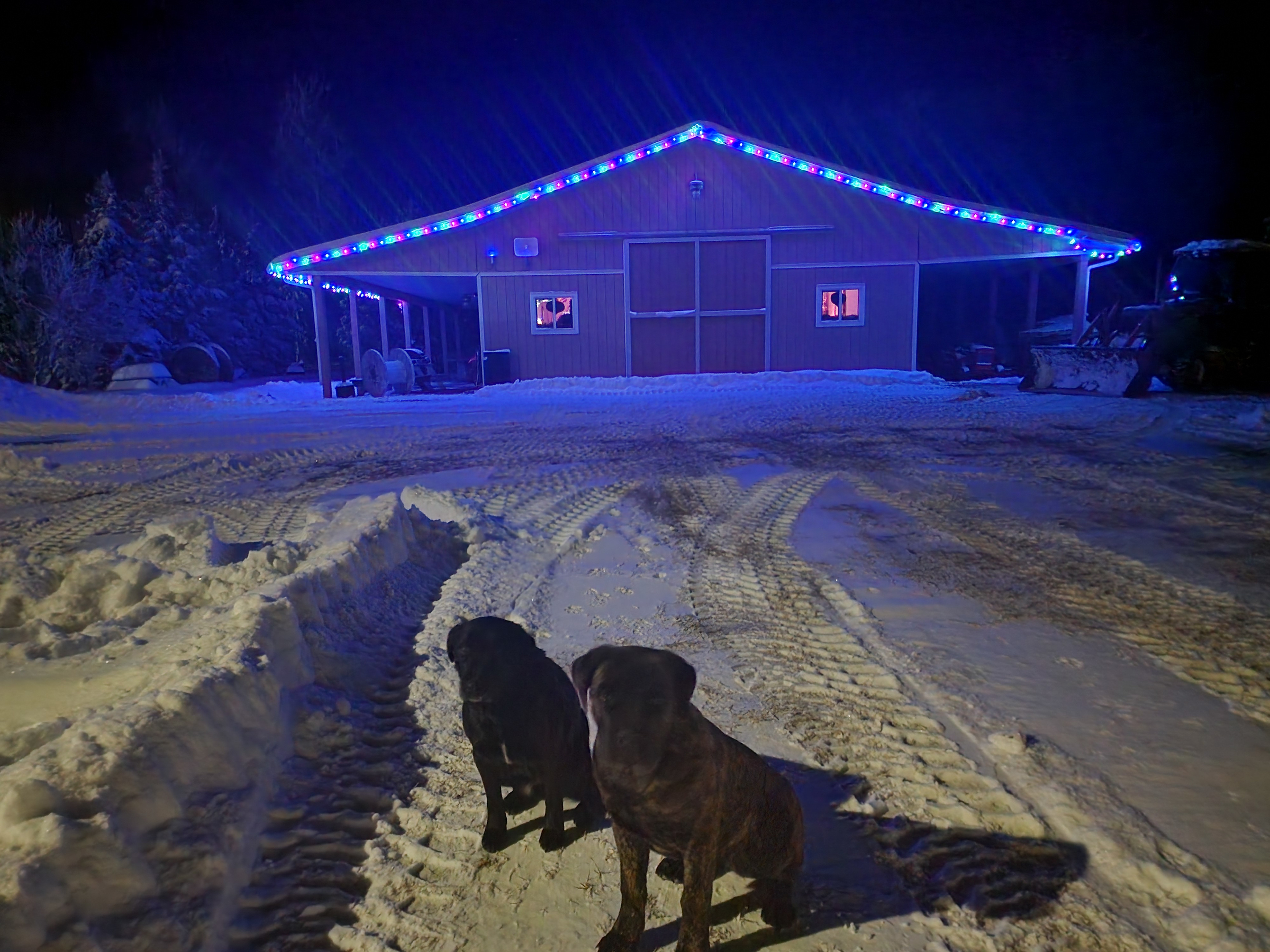 The Hall - Thousands of Movies or Tv Shows 
The Hall is great place to gather! Keep you cool in the Summer and warm in the Winter (fire)