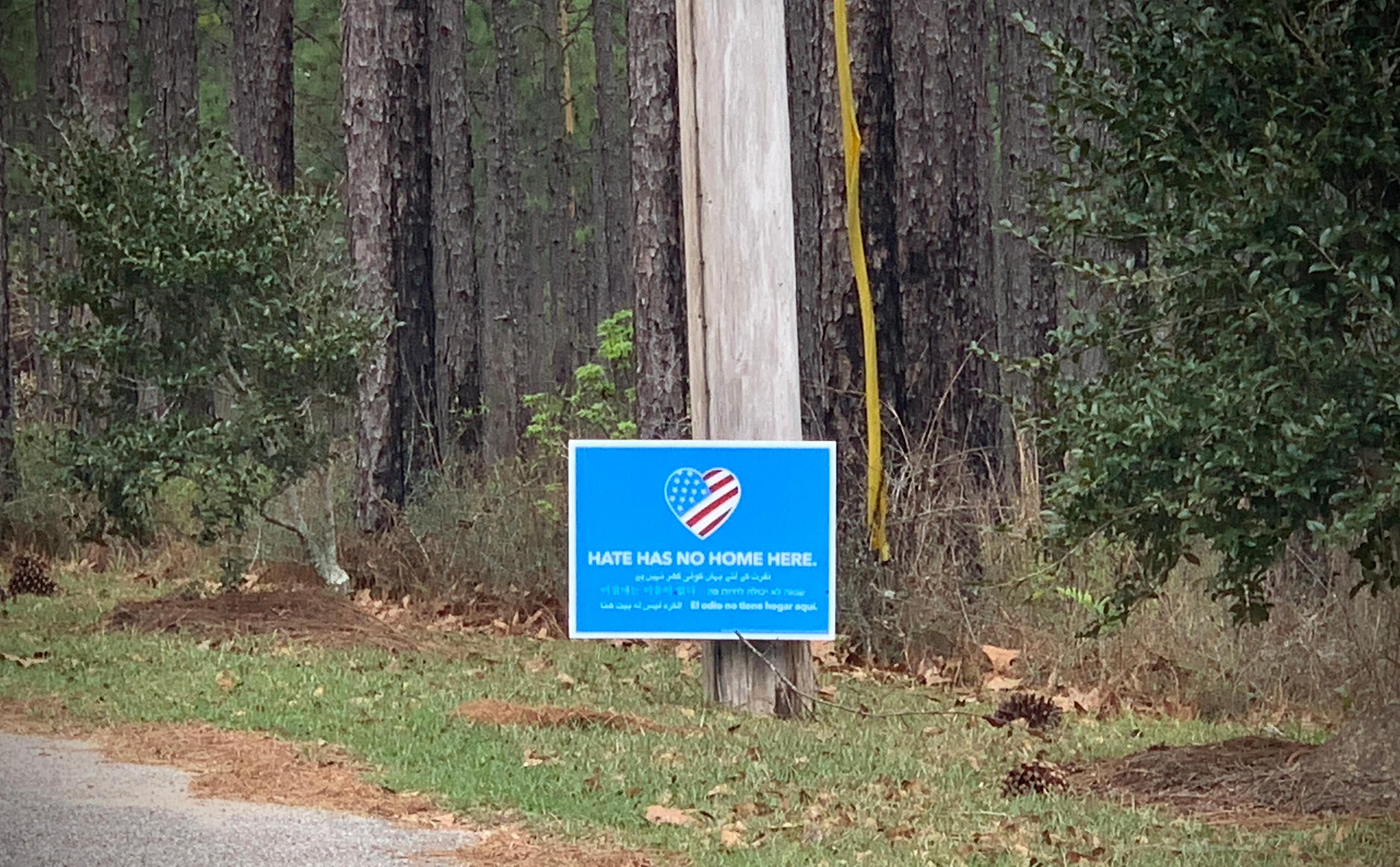 Hate has no home here!