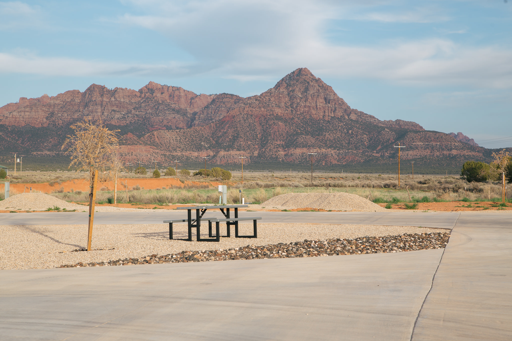 RV site with views