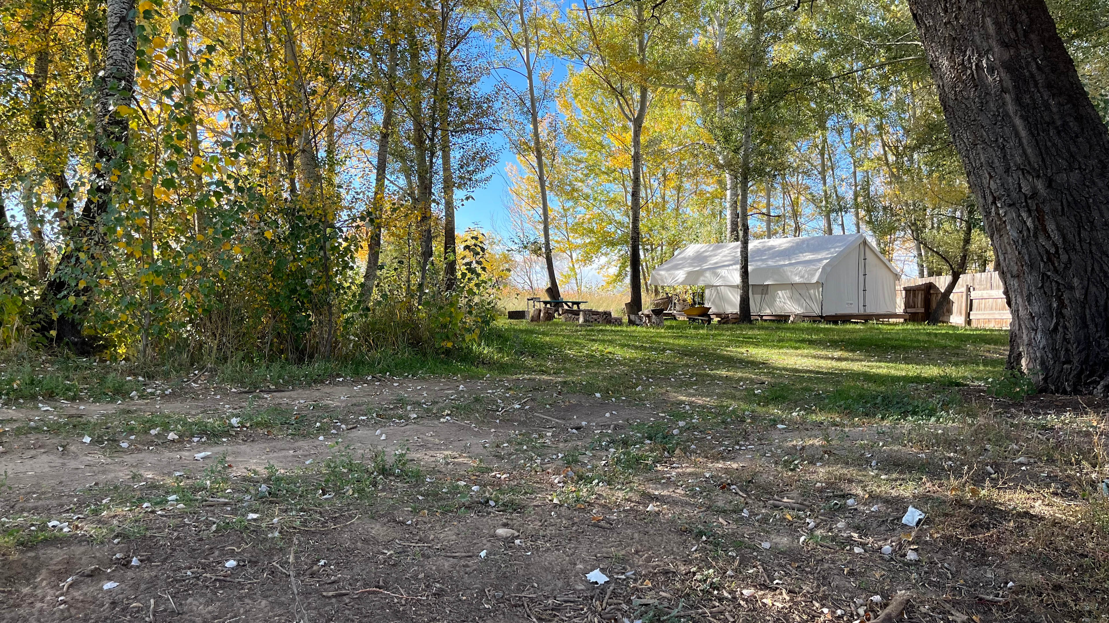 Campsite.