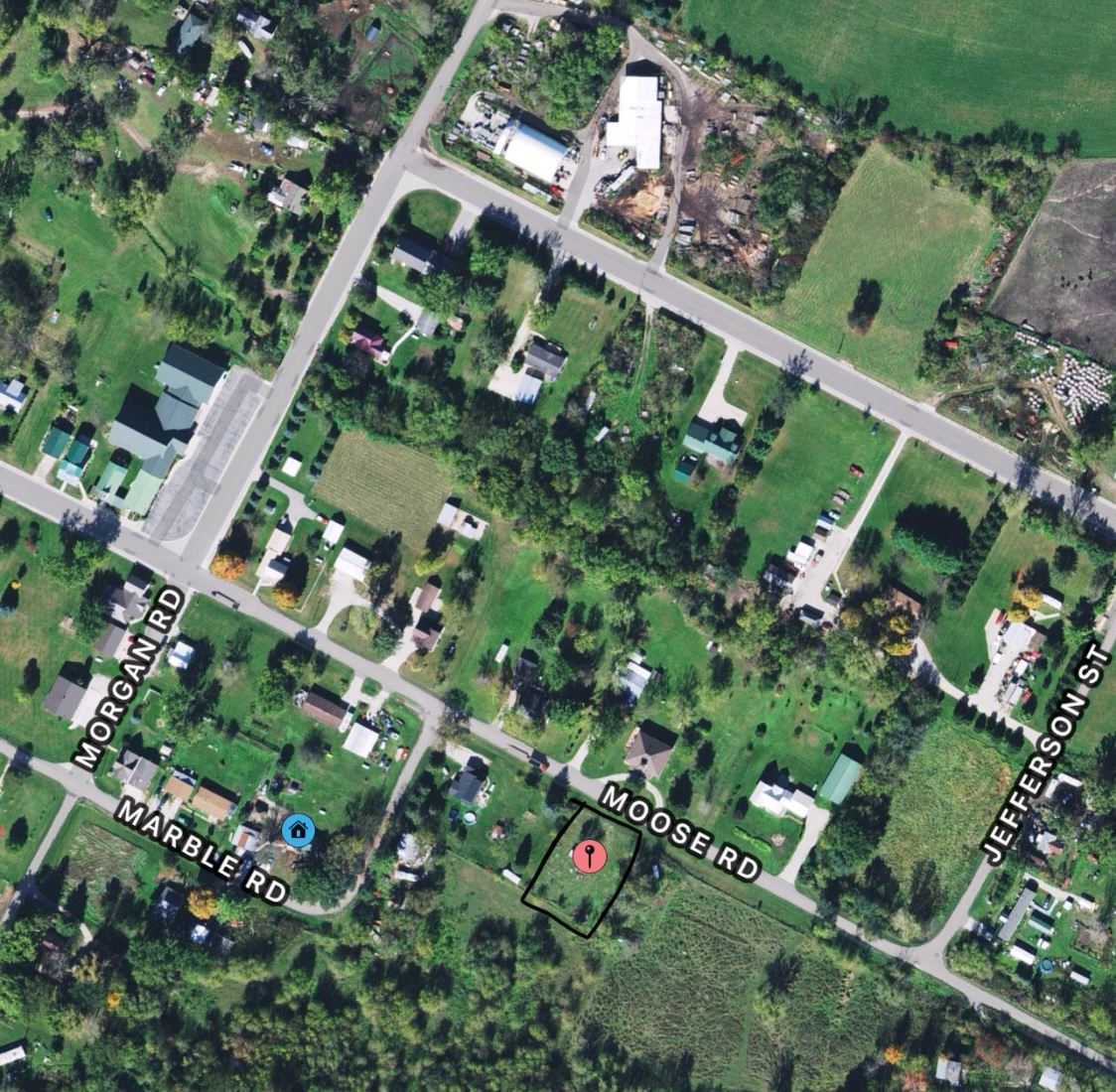 2 city lots in Fillmore MN.