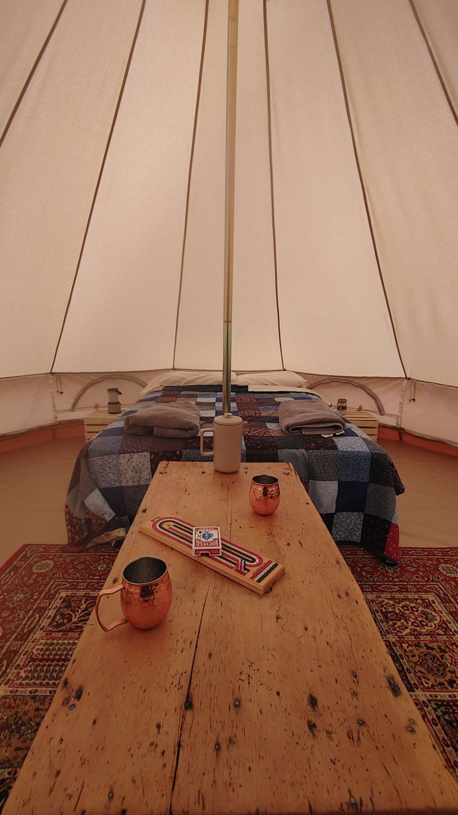 Canvas Tent on Stewiacke River