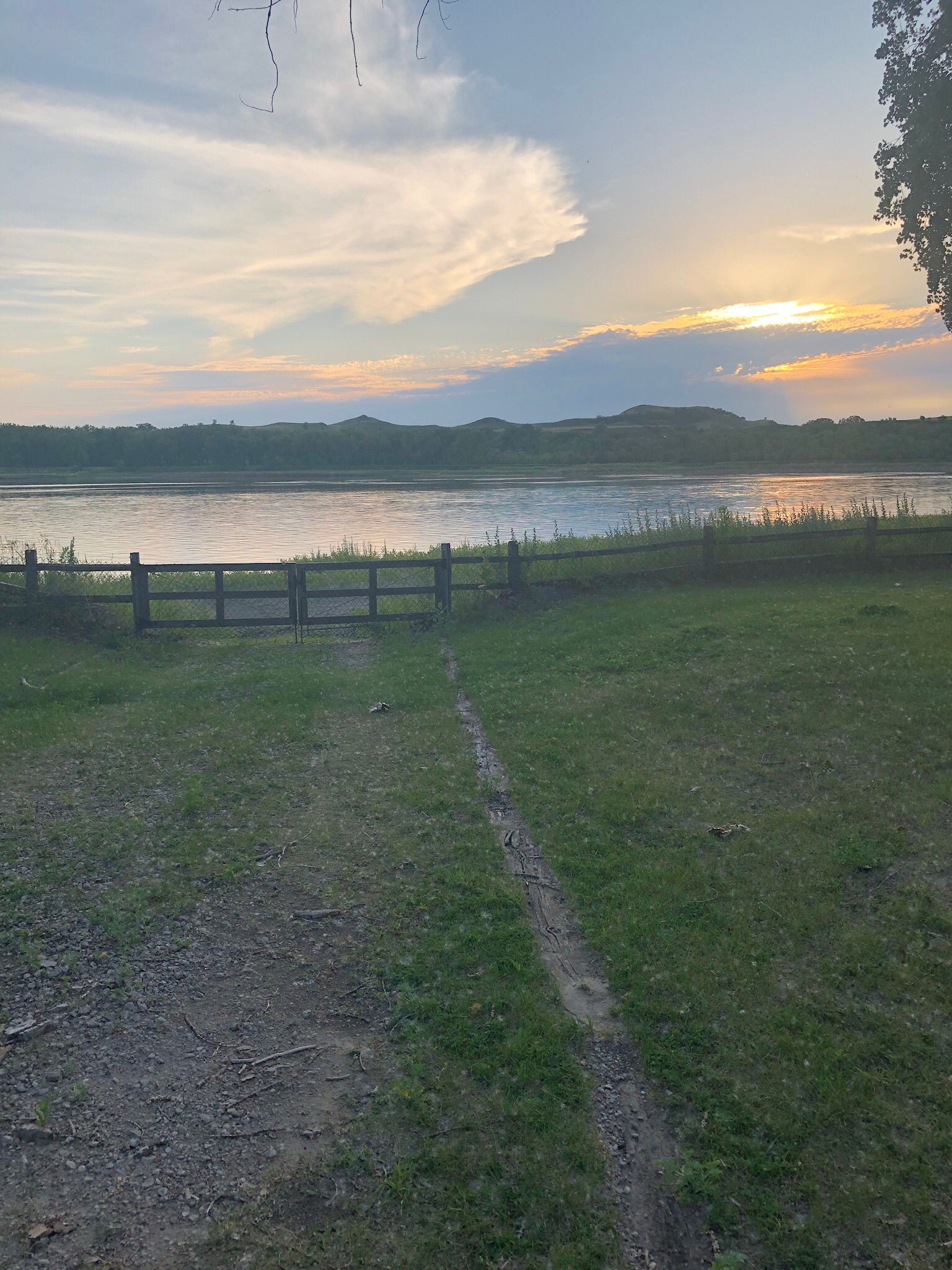 Access to waterfront. 