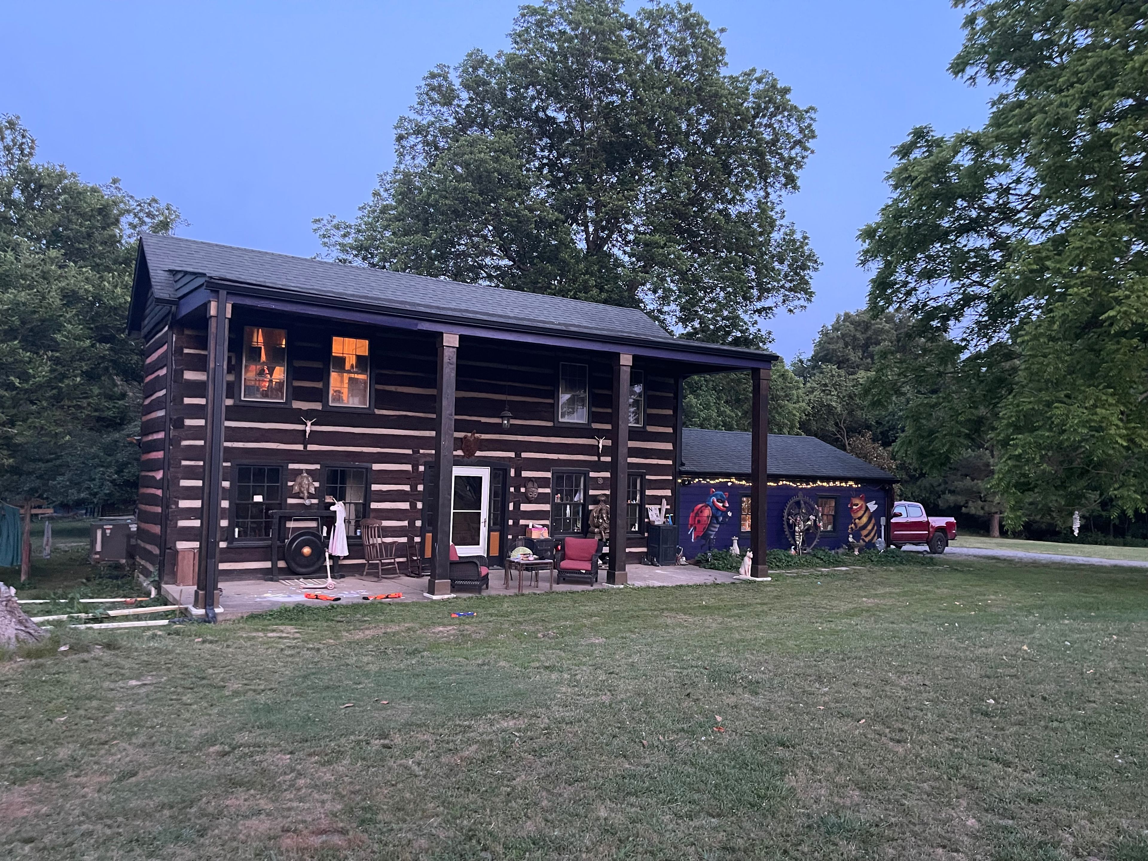 Their house is super unique and add to the experience.