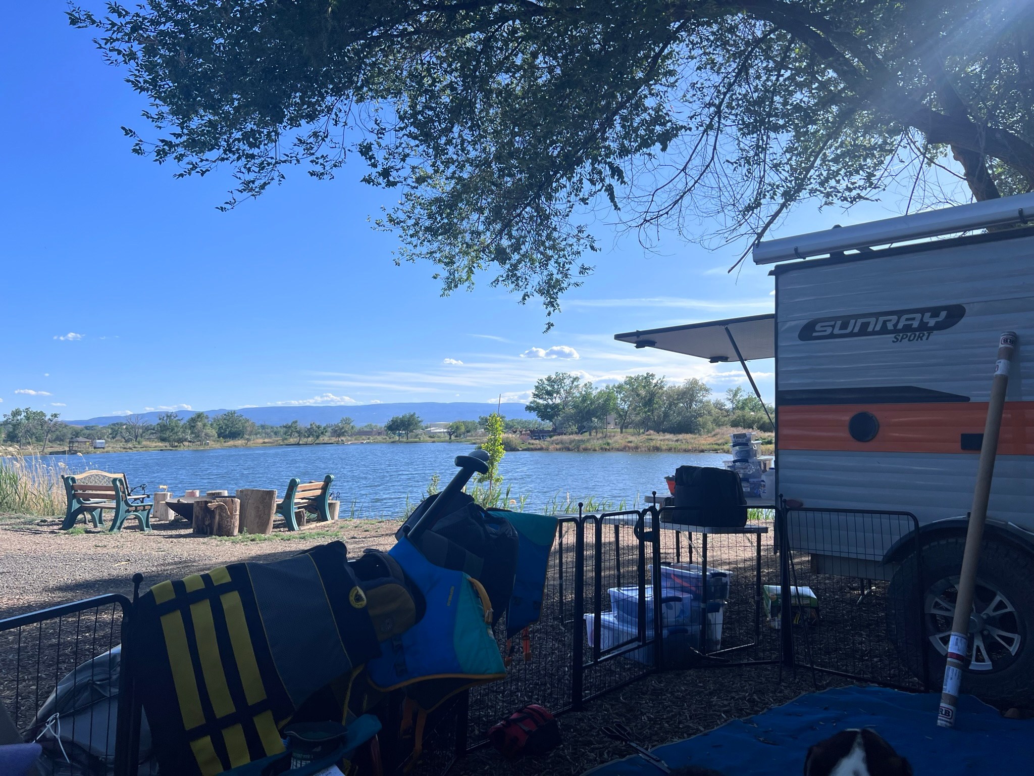 Lakeside Camping, Water Time :)