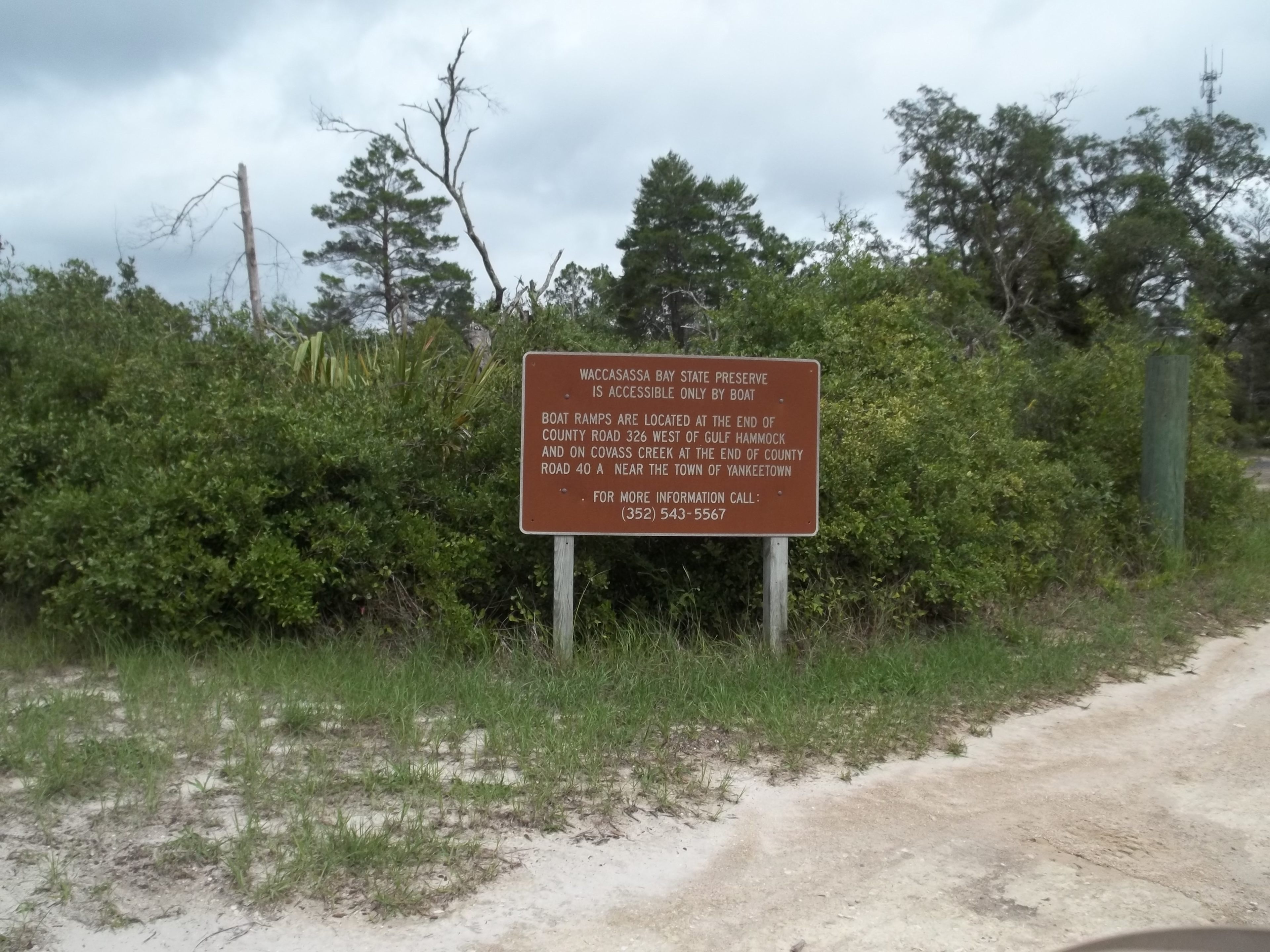 Waccasassa Bay Preserve State Park