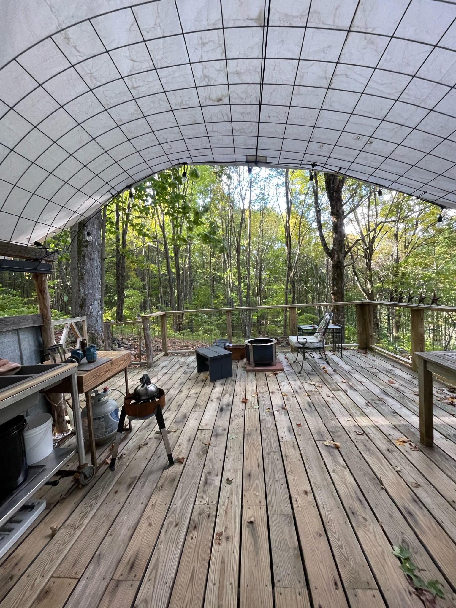 Beautiful deck with everything you could possibly need