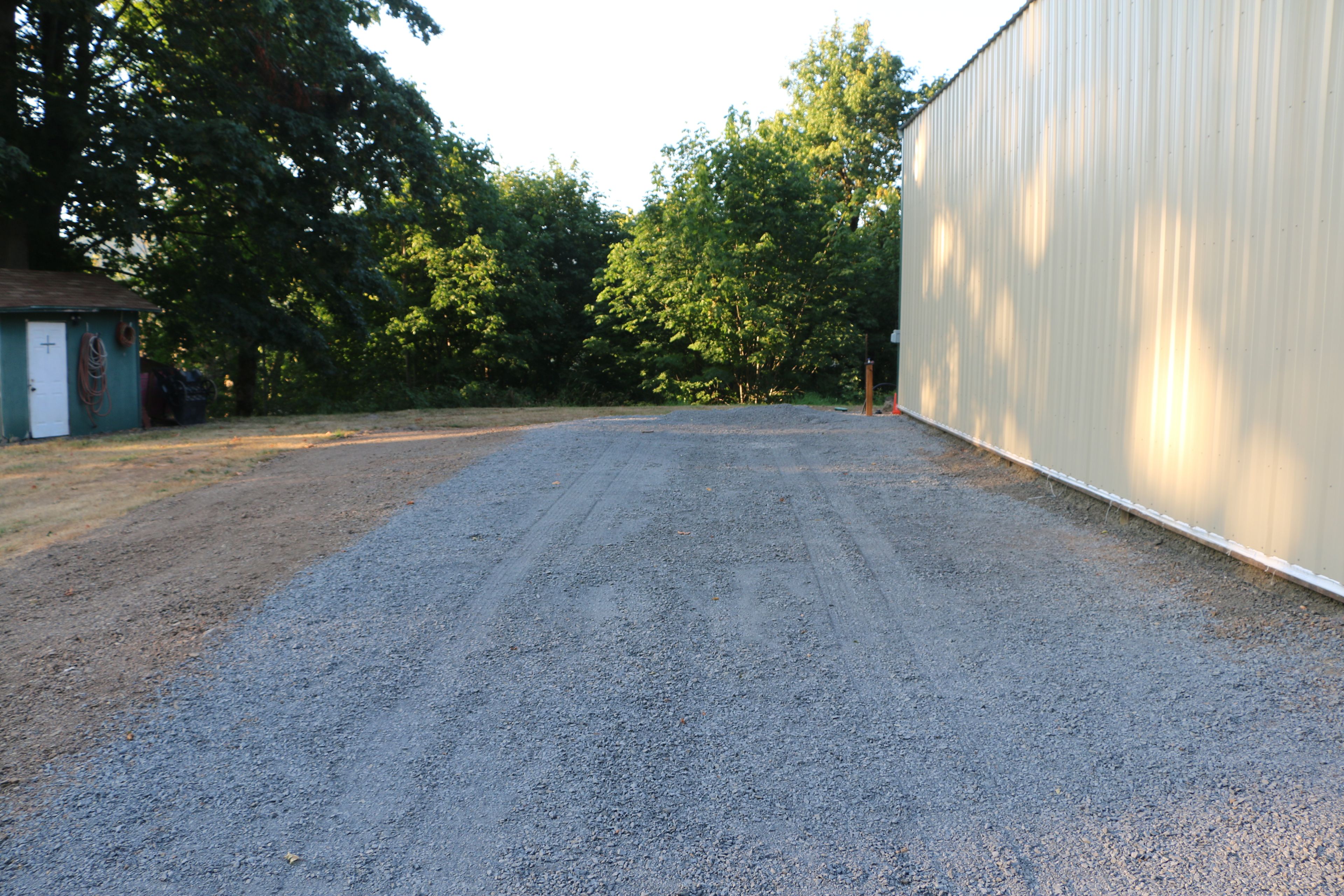 A level private RV Pad, with no need for leveling your RV, Just pull right in