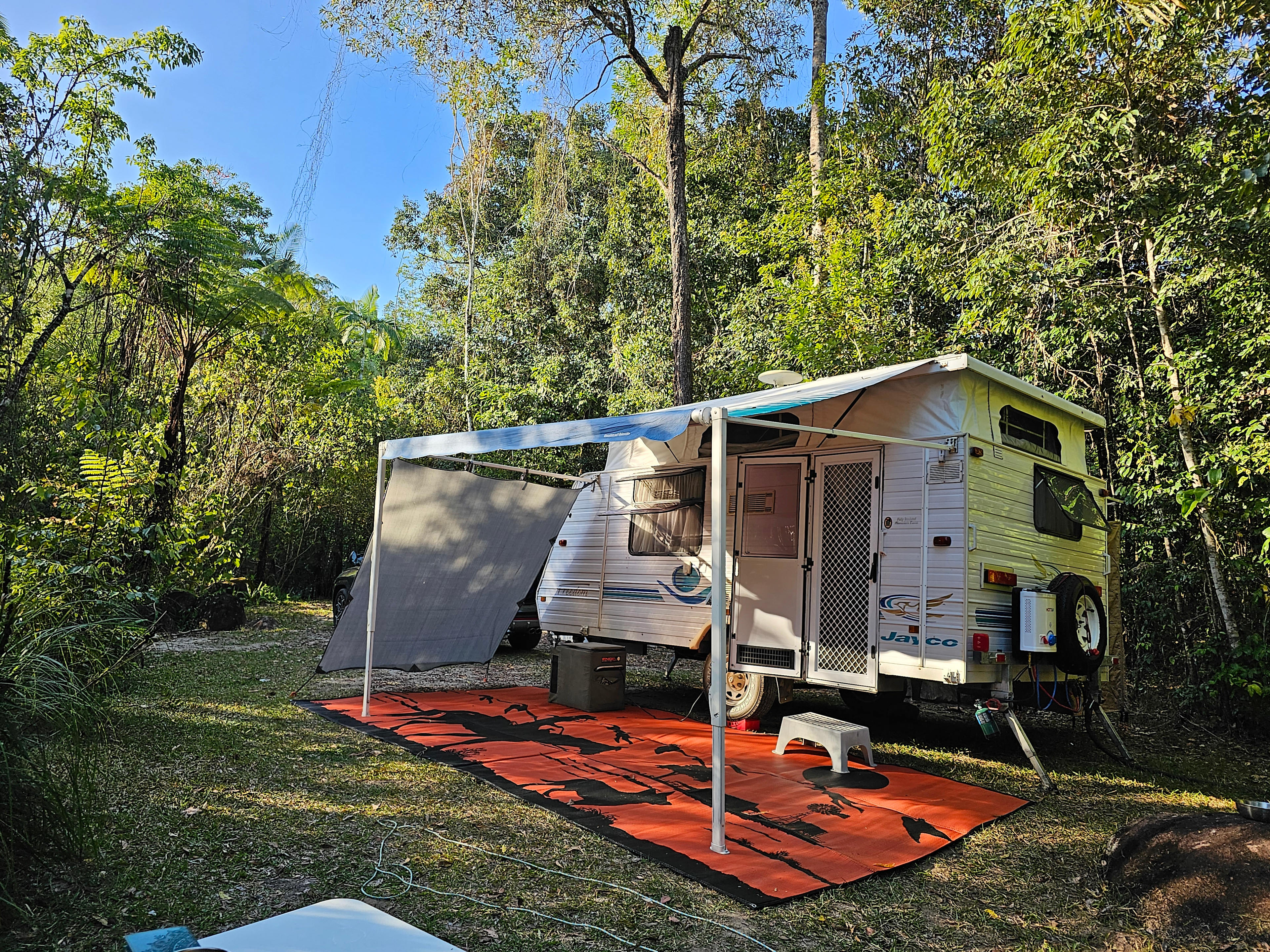 Forest Flying Camping