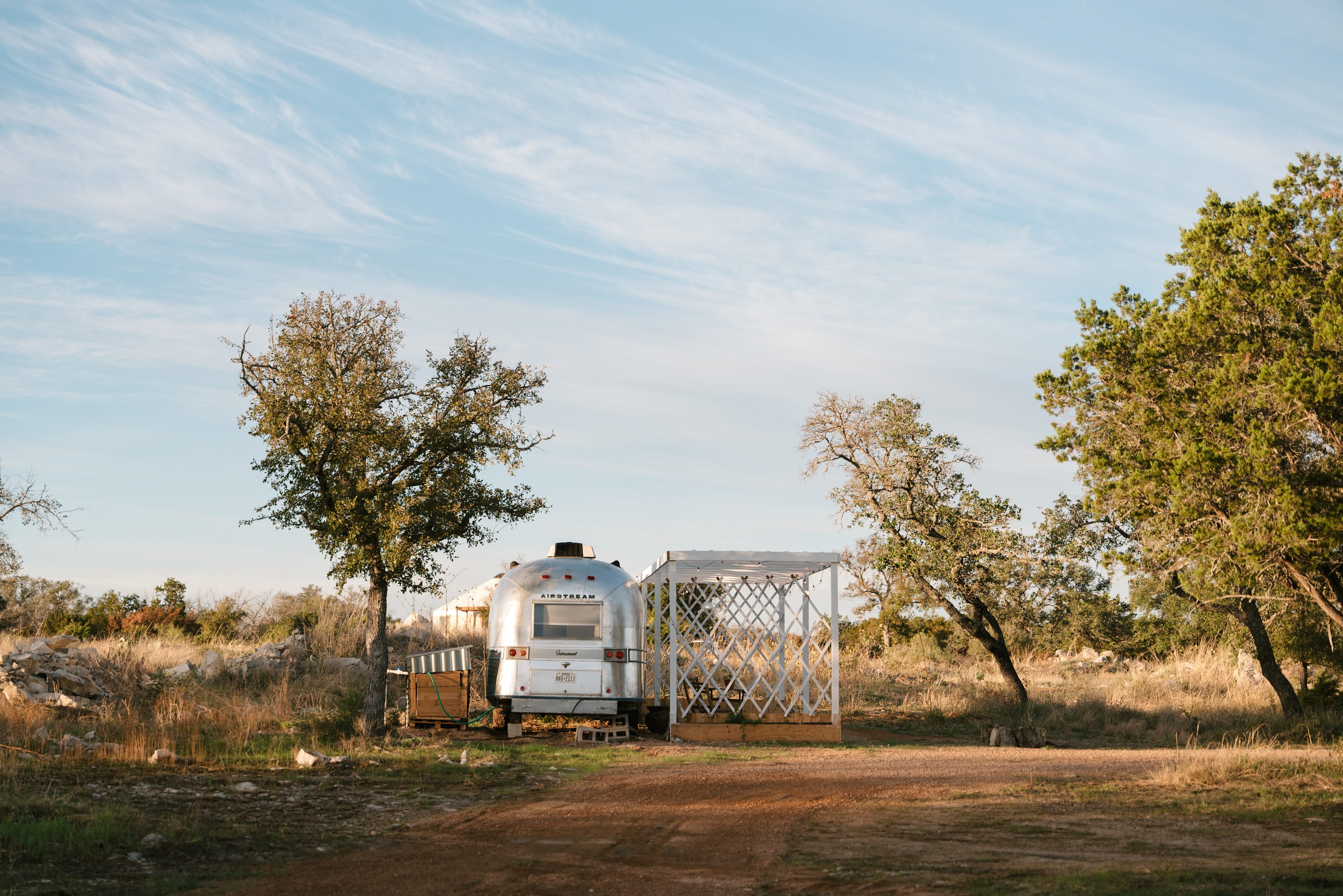 Airstream from the entrance area 