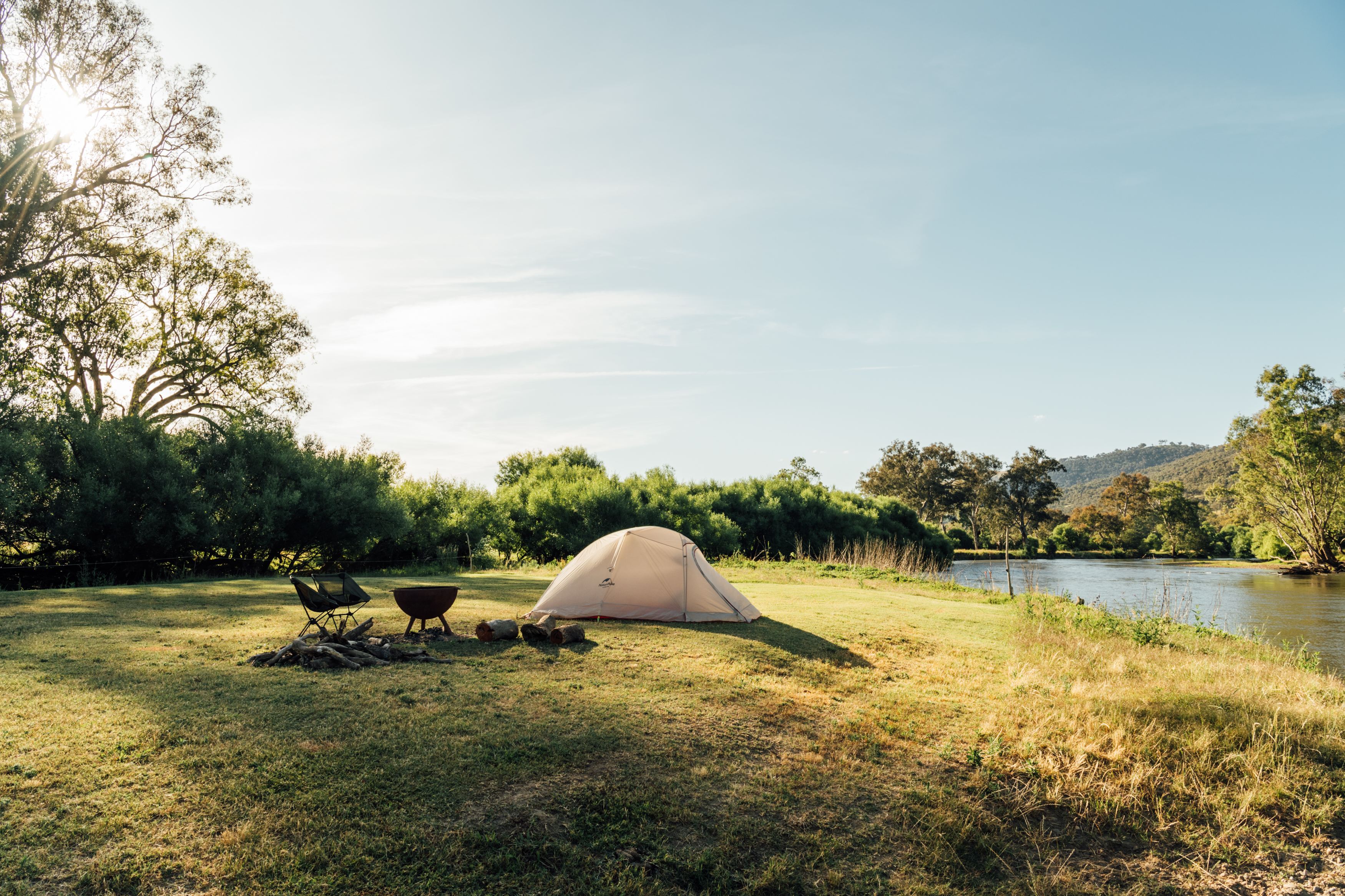 The sites were each so big to accompany cars, tents, and families.