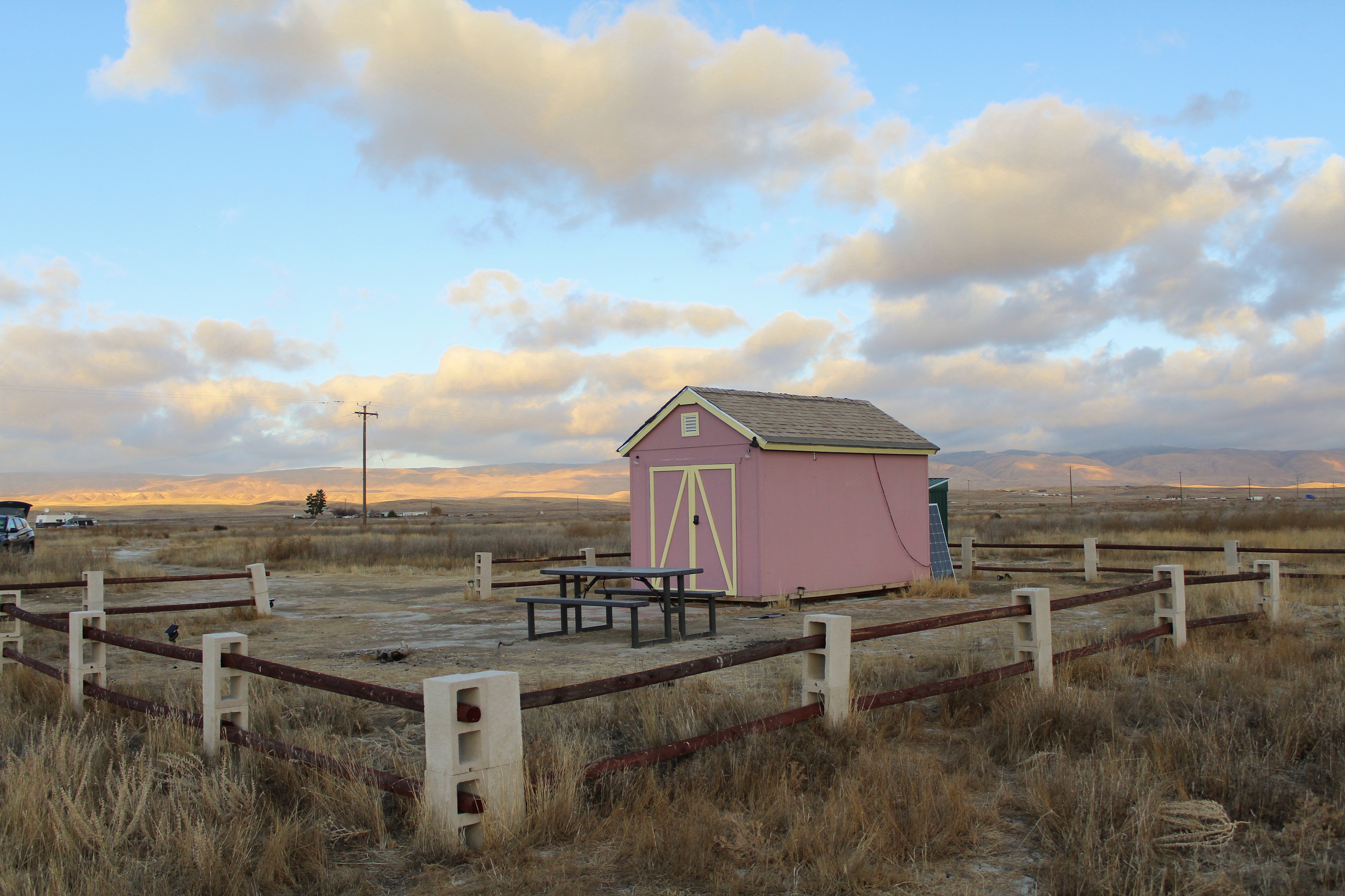 Little Brave House, Soda Lake CA