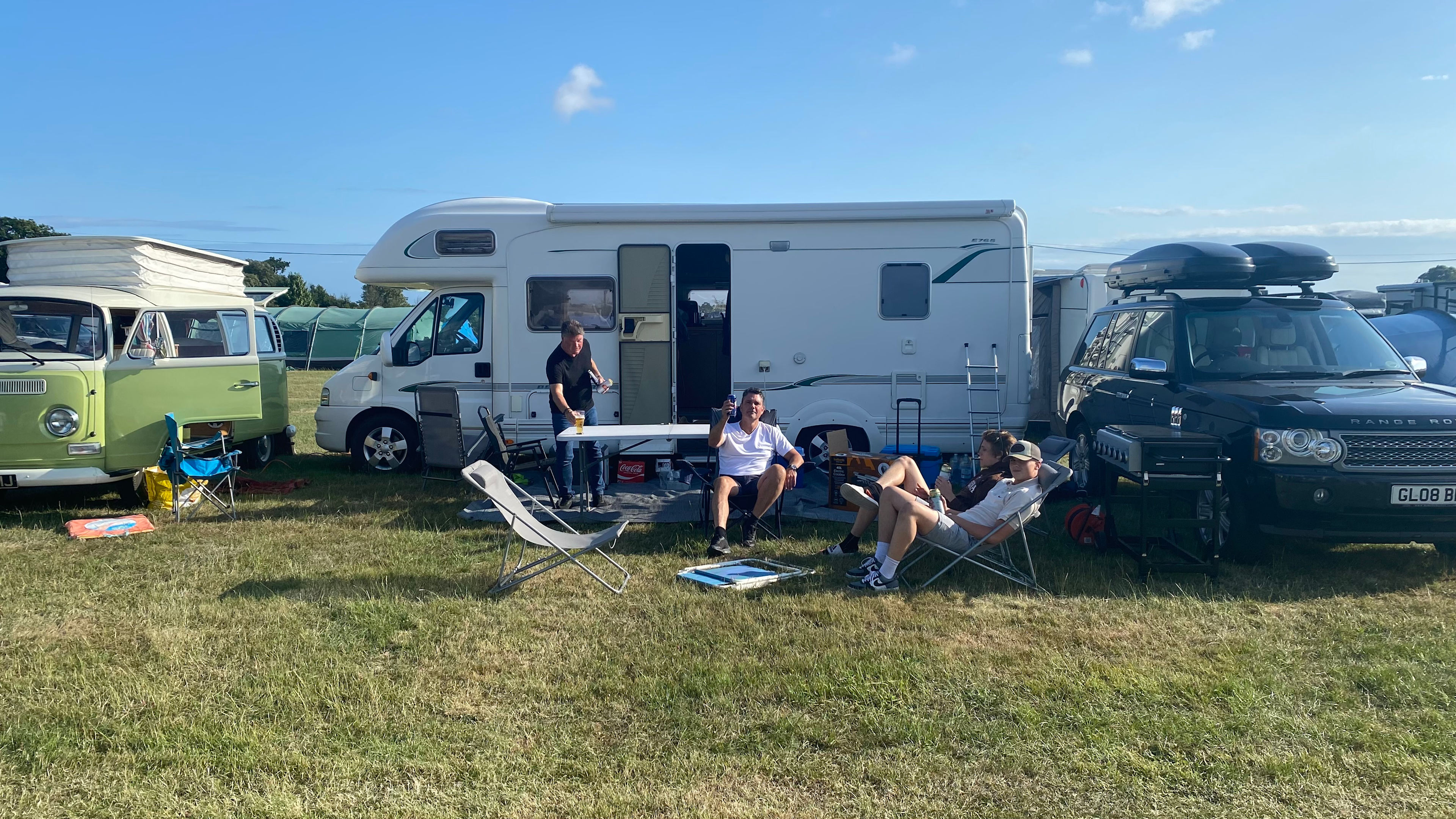 Capel Battery WW2 Motorhome Site