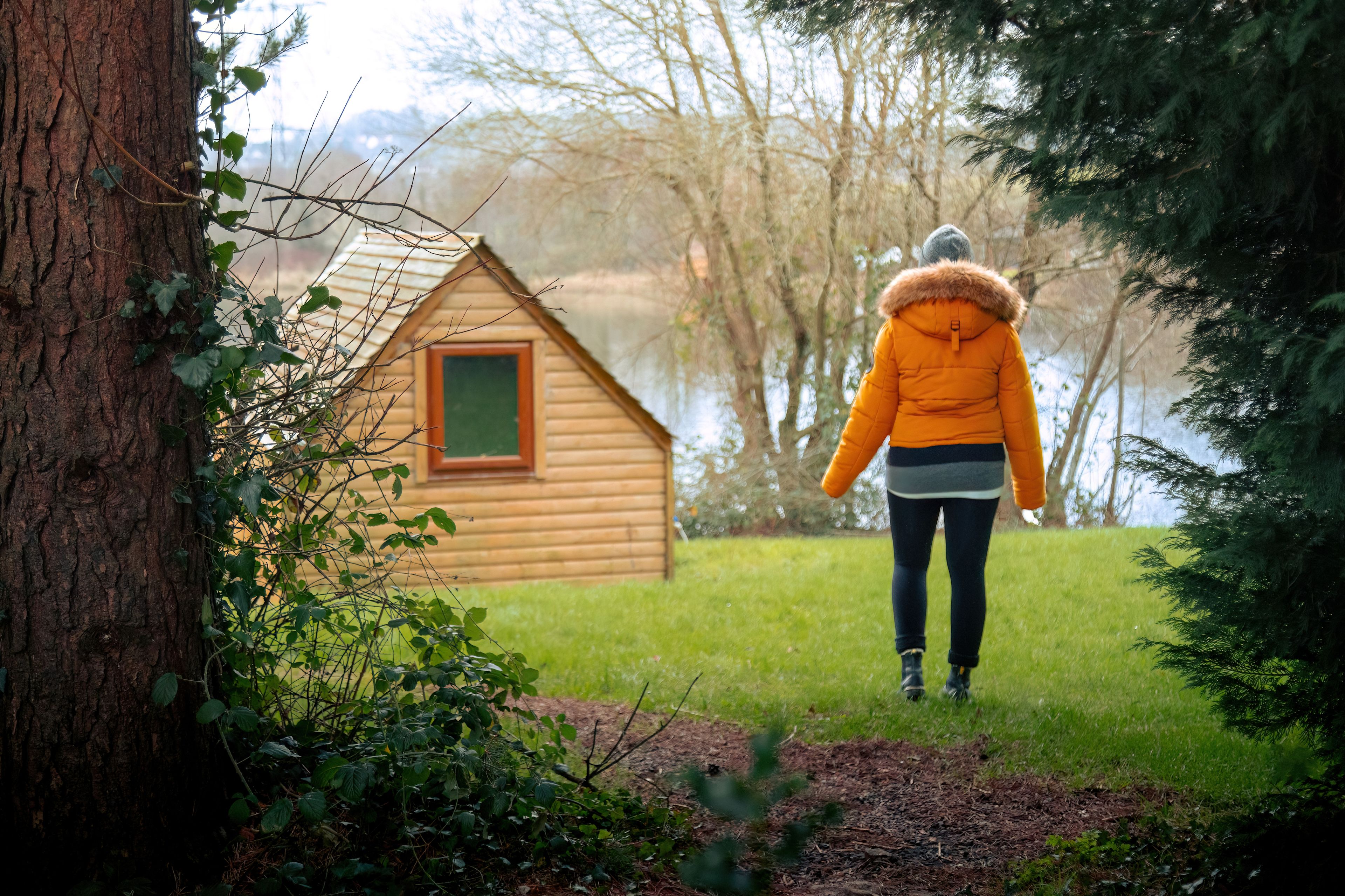Woodland walks overlooking the lakes