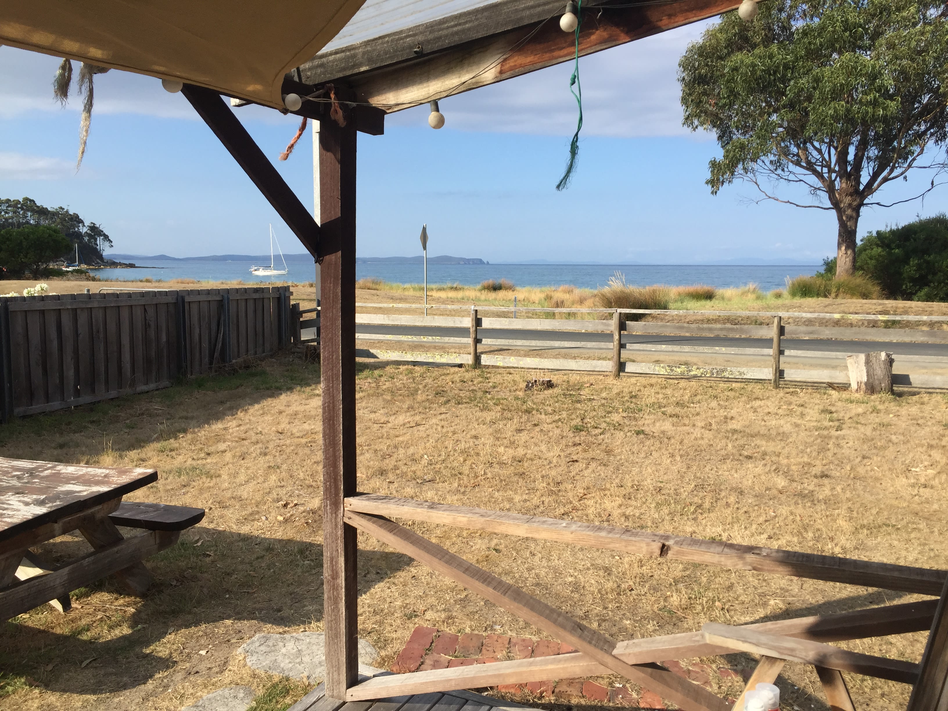 Adventure bay beach backyard camp
