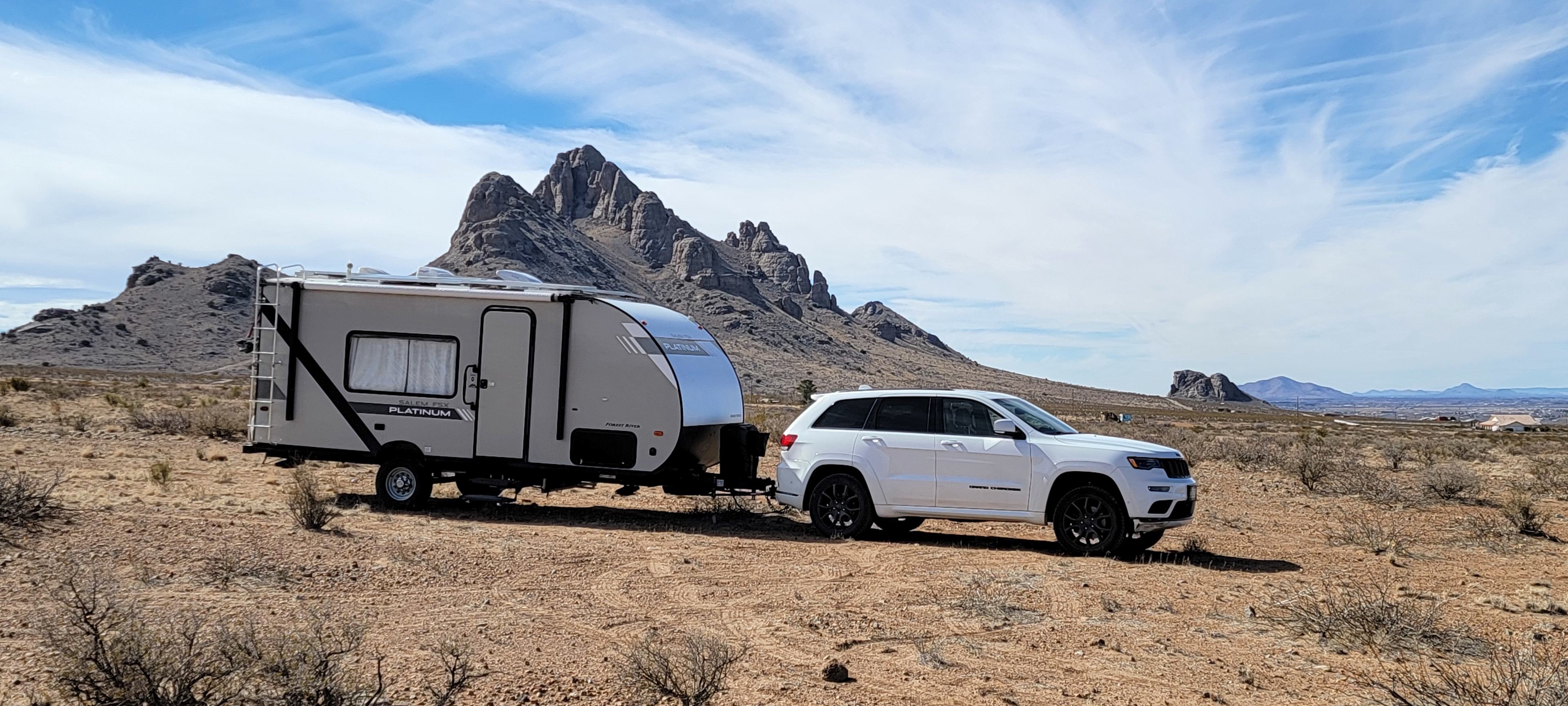 We have high clearance and made it to this awesome spot very easily.