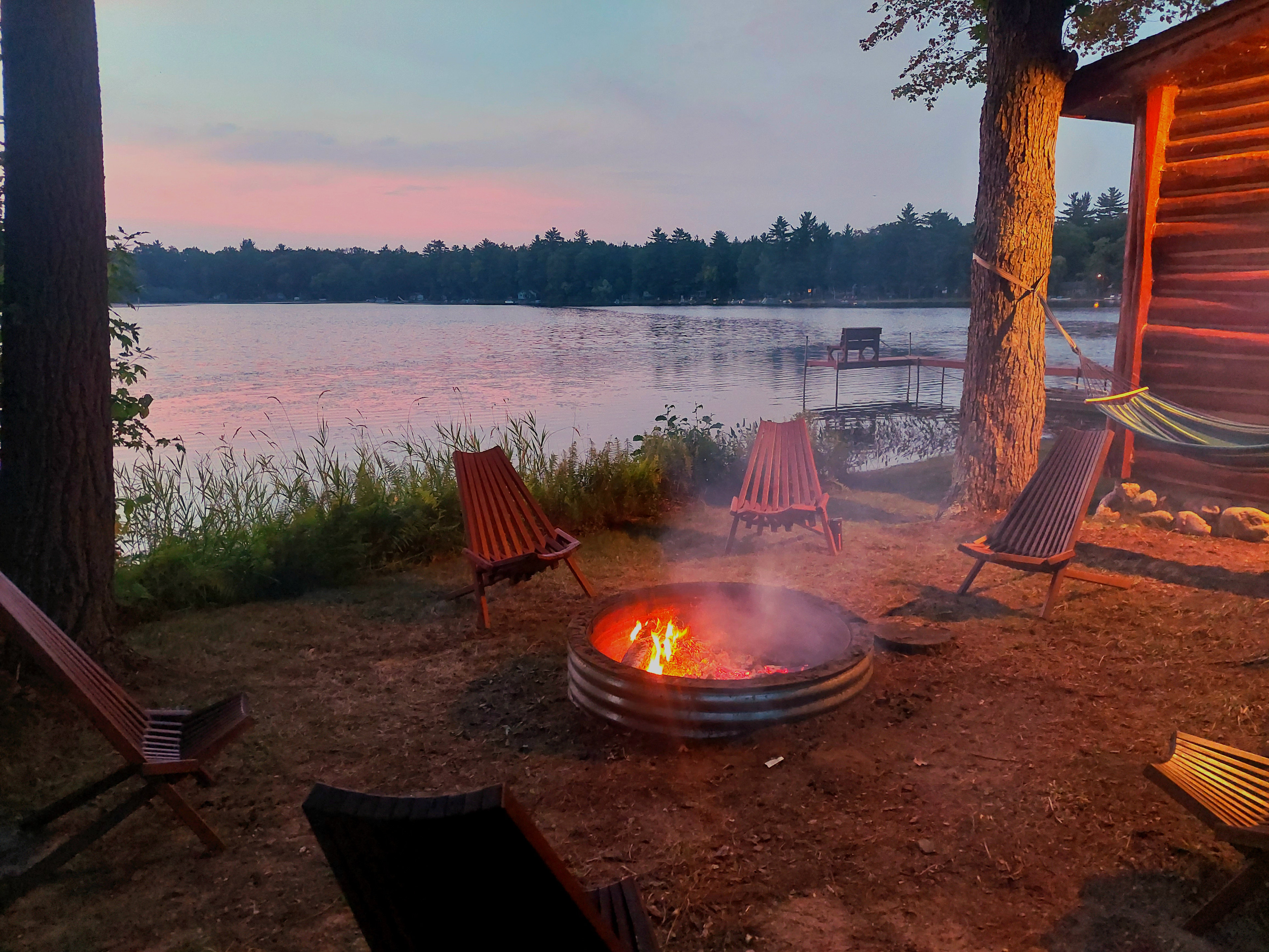Lake Log Cabin