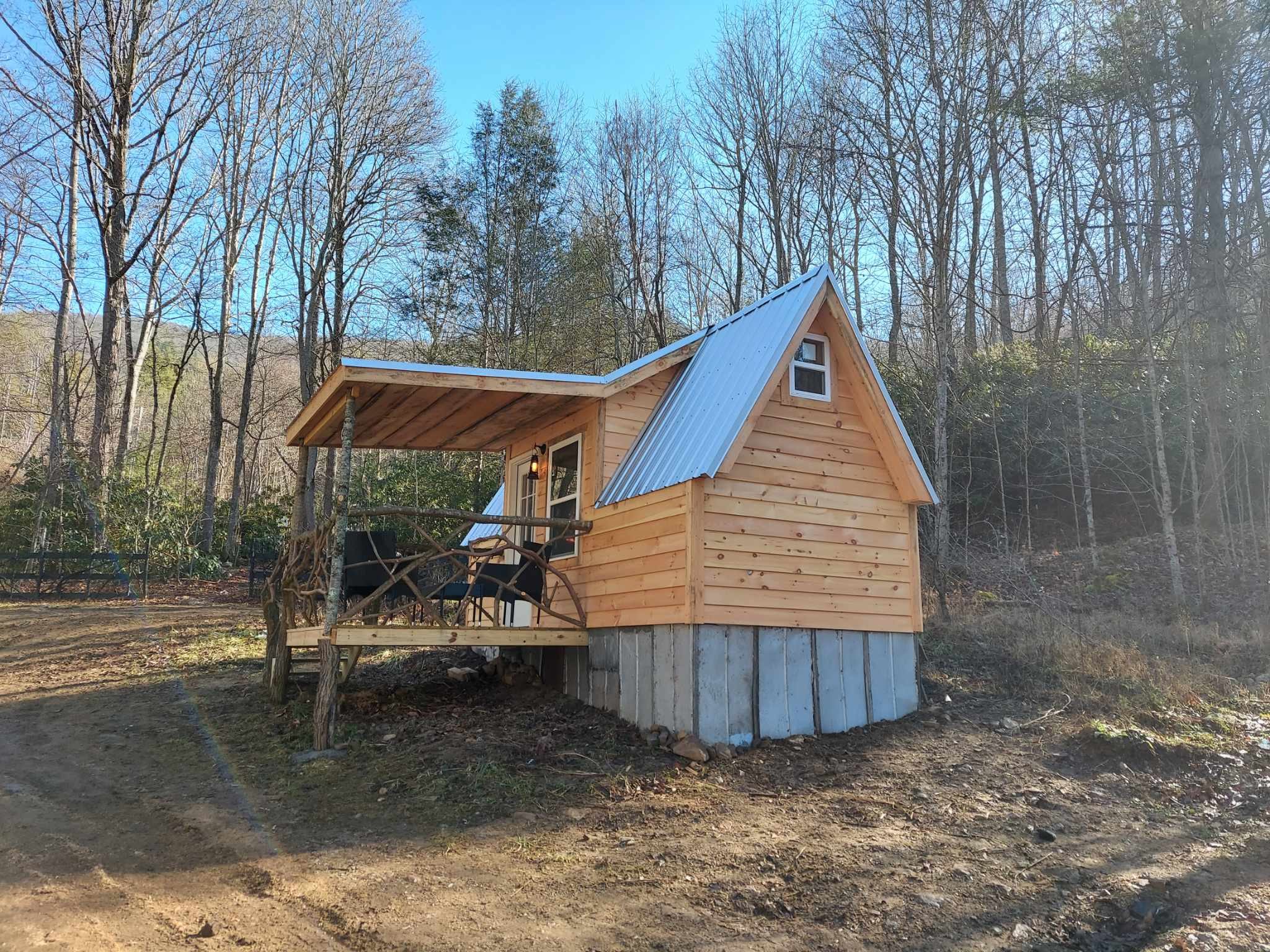 A Frame Cabin in East Tennessee