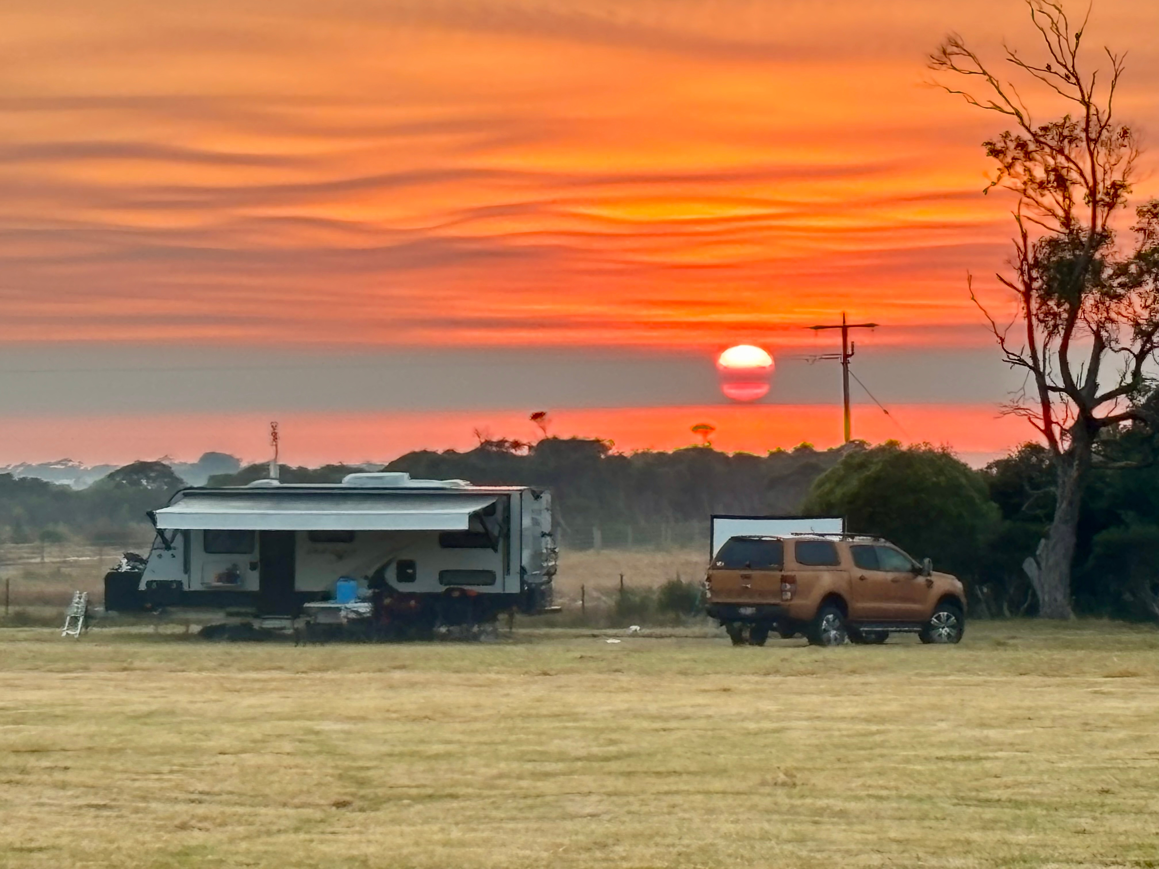 Sunrise at Stockyard Paddock