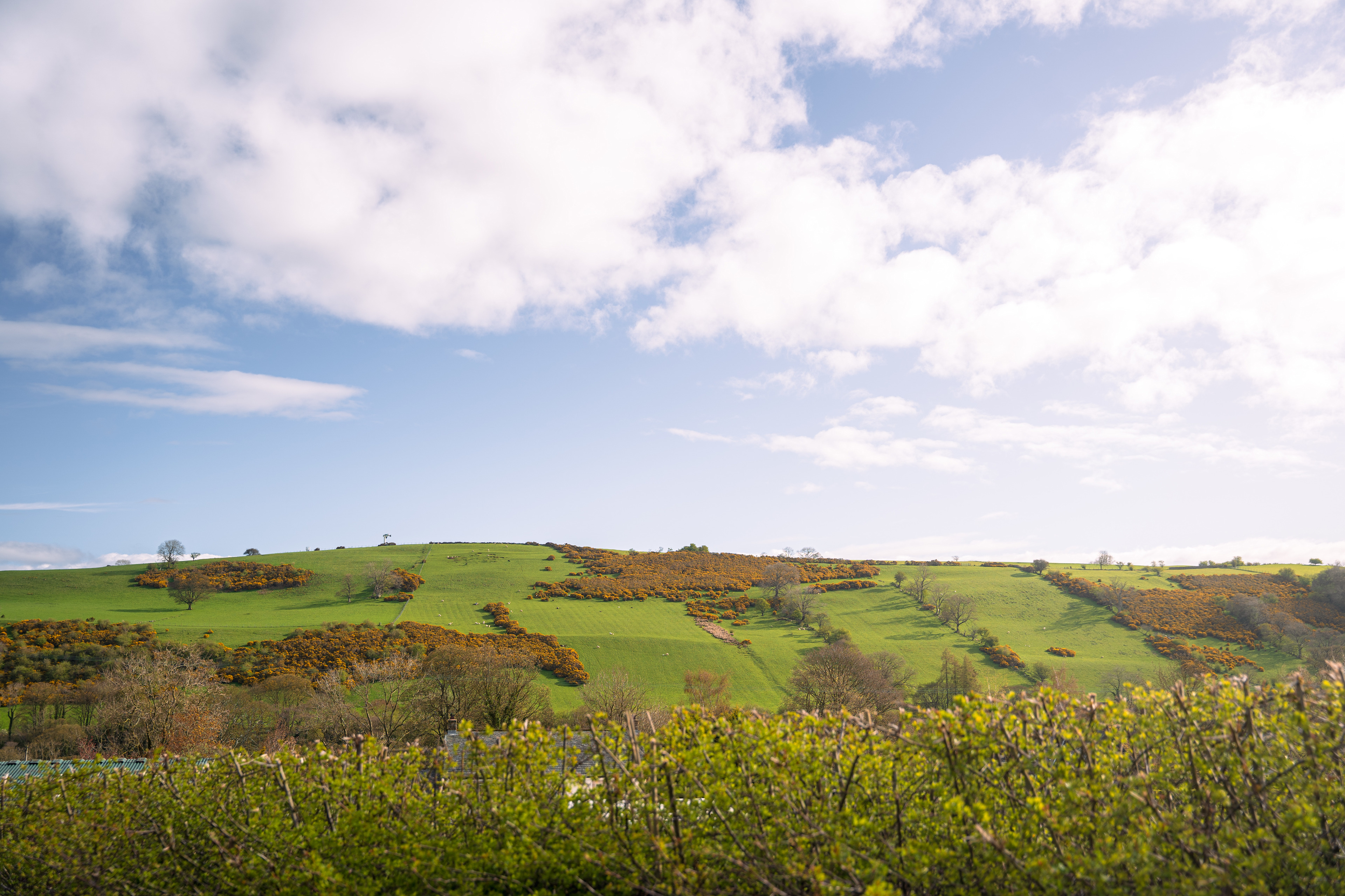 View of surrounding countryside