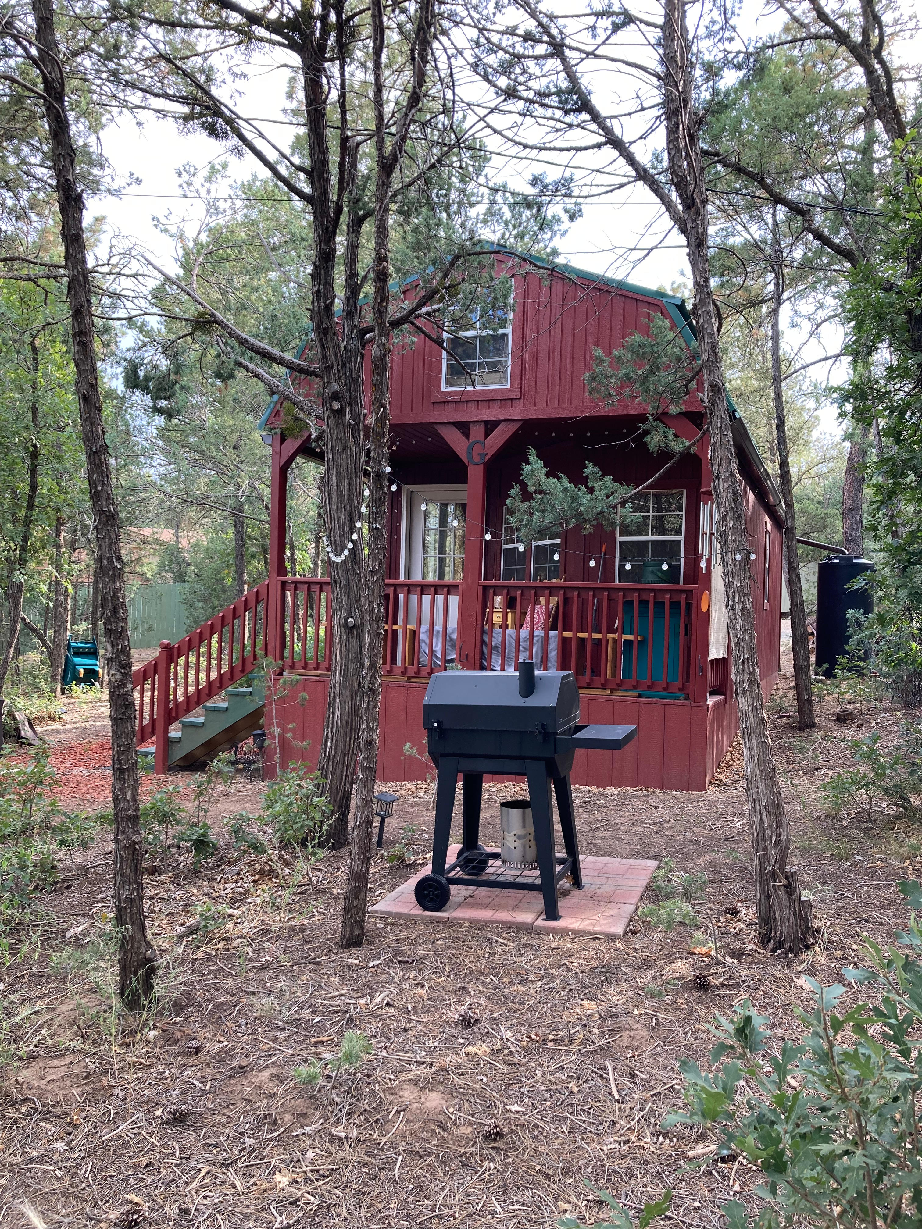 “Glamping” in the tall pines