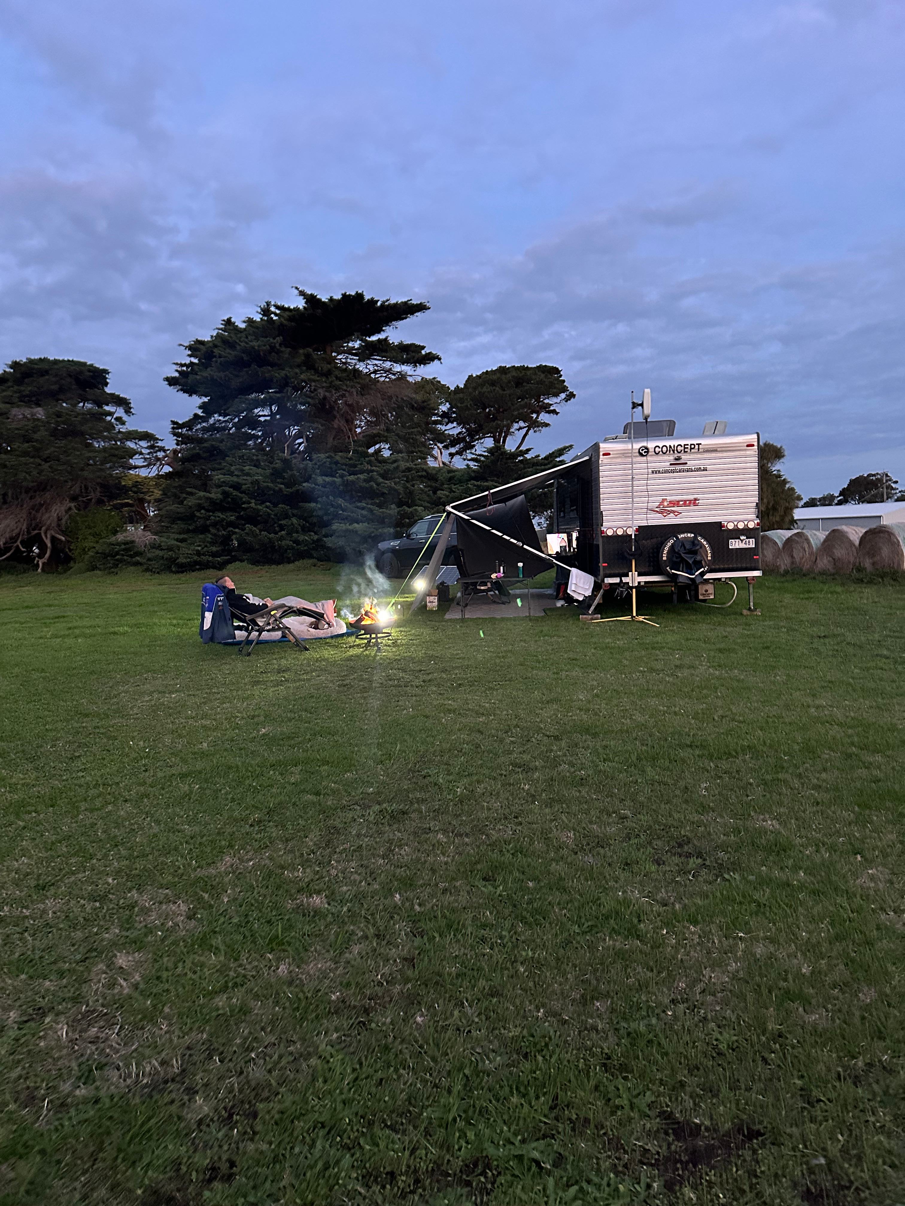 Shacks at Kardella Park