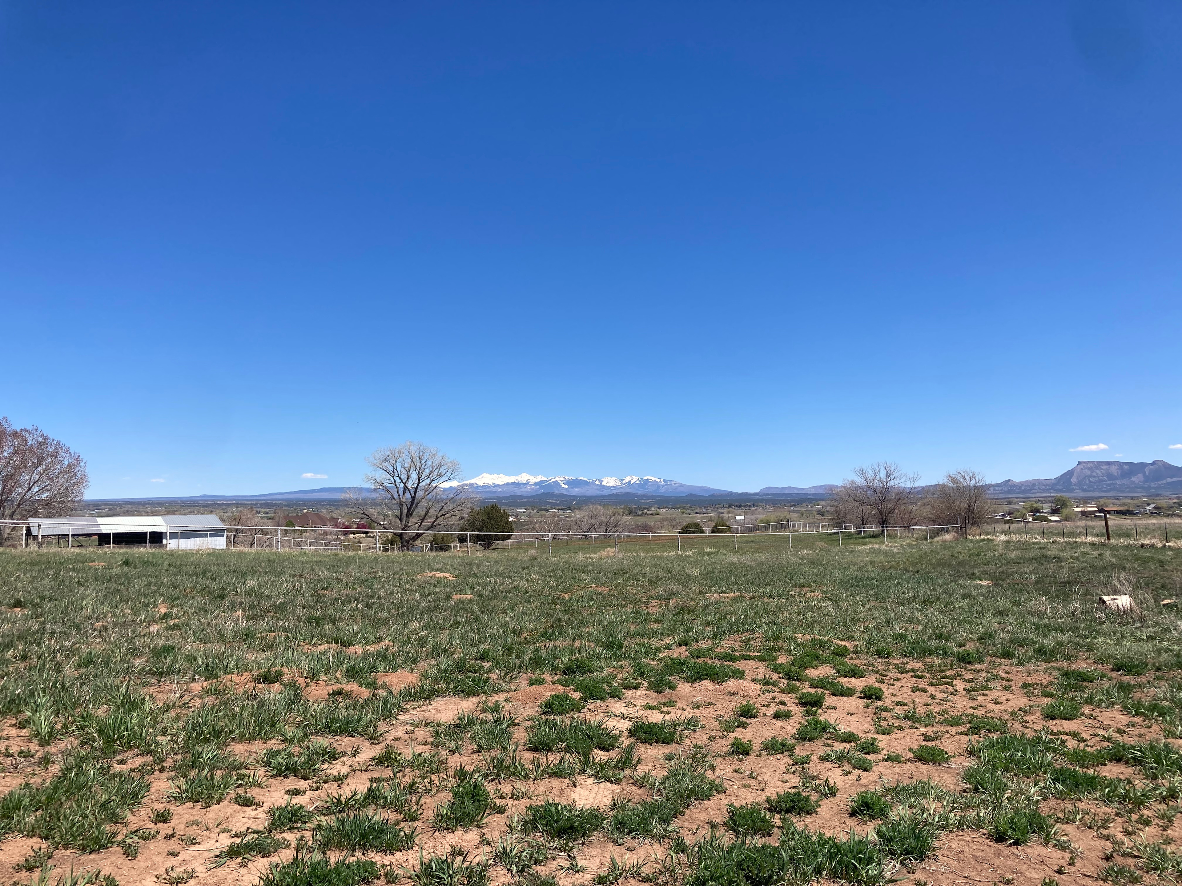 Quiet spot and a view of Mesa Verde