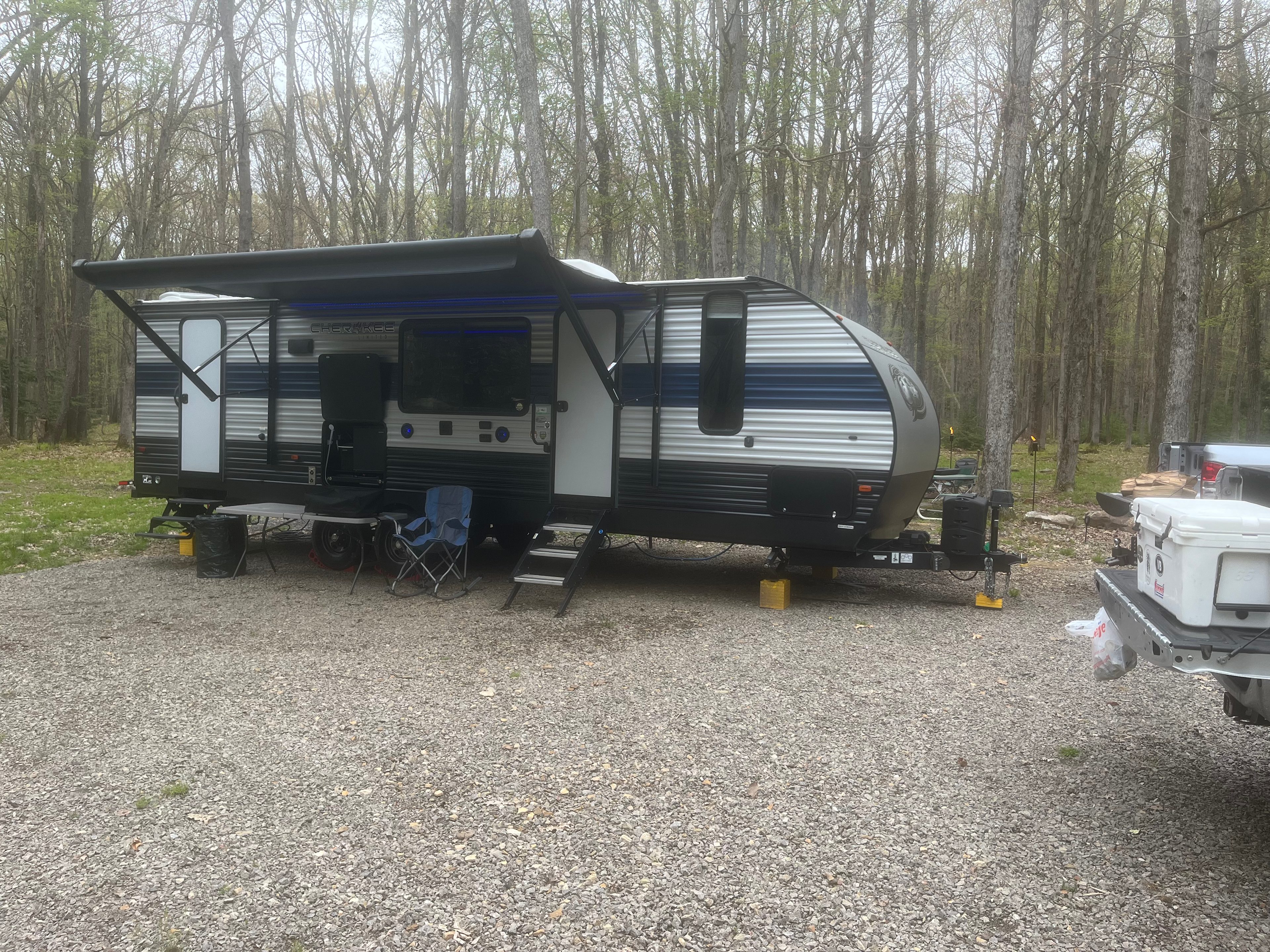 Clear Creek Cook Forest Campsite