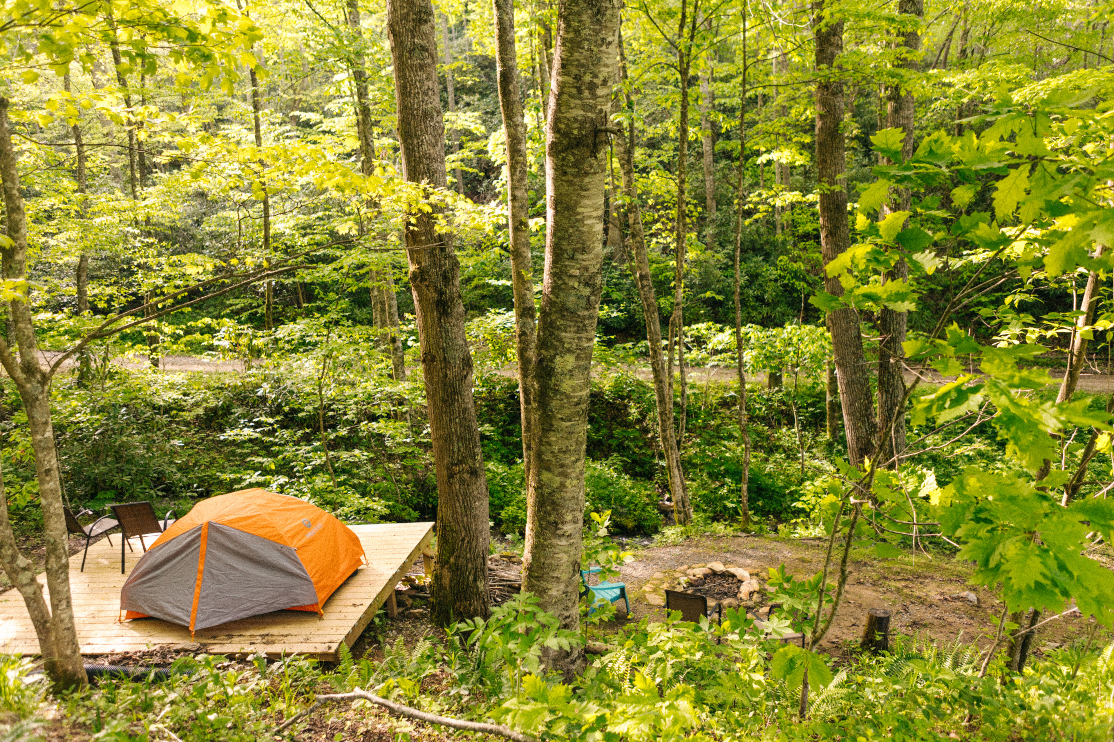 Creekside Camping Max Patch