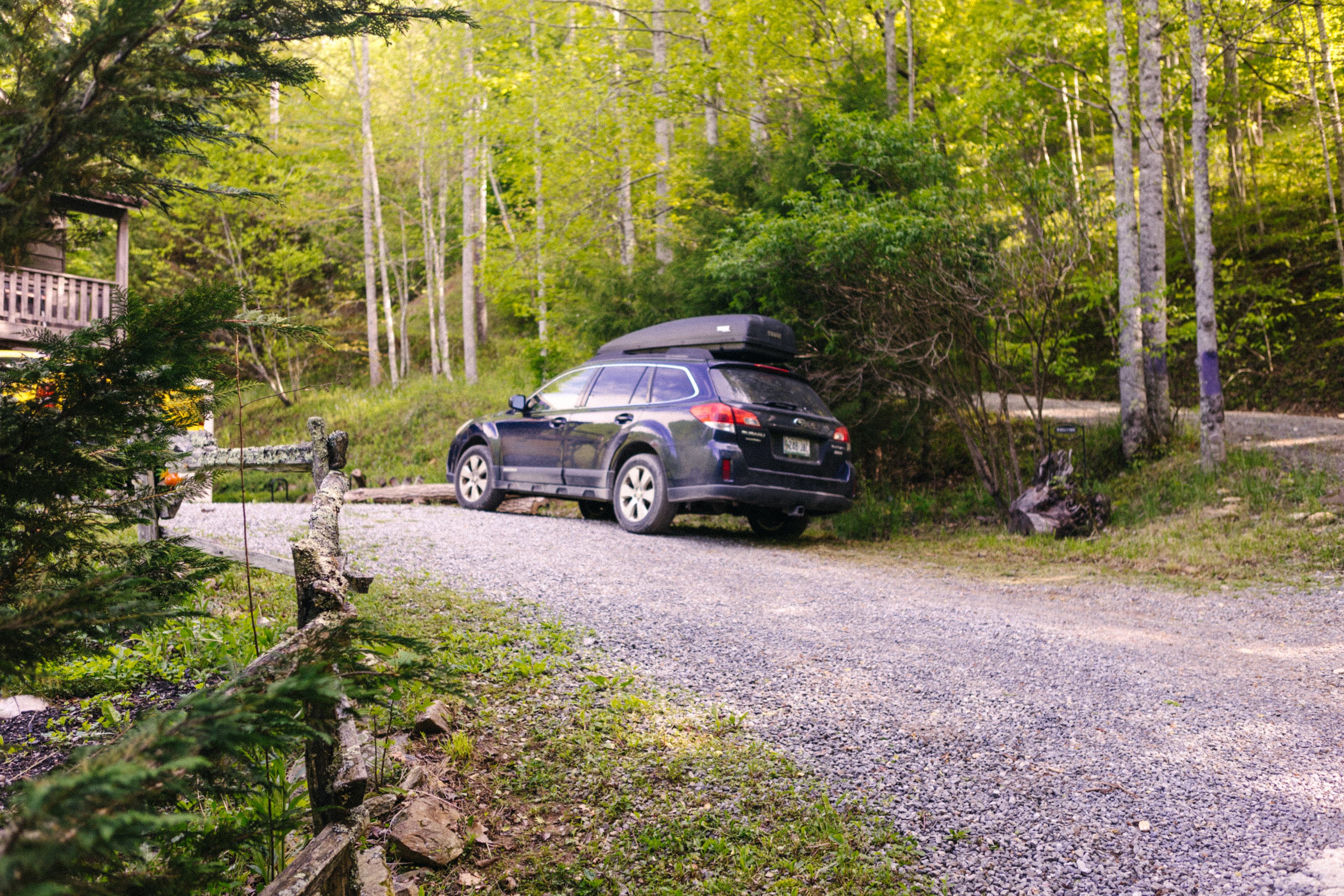 parking at the house