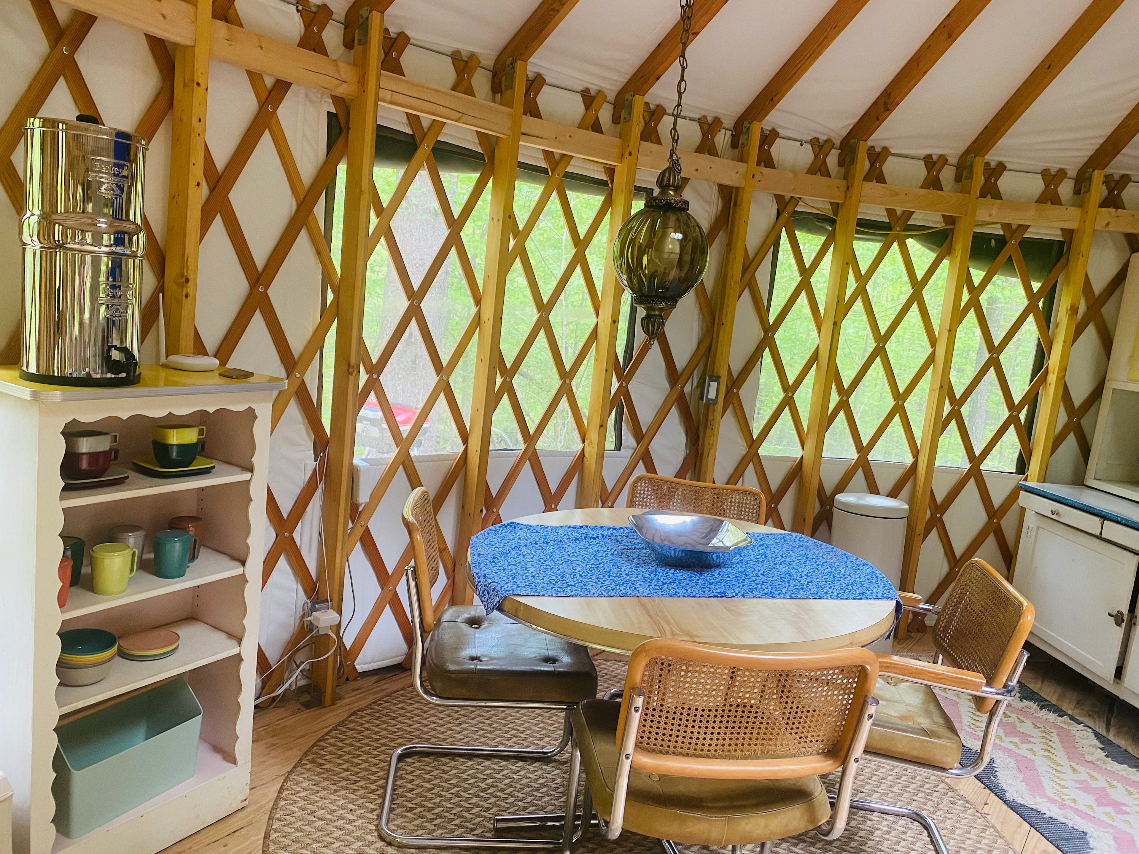 Glamping Yurt in Woods of Franklin