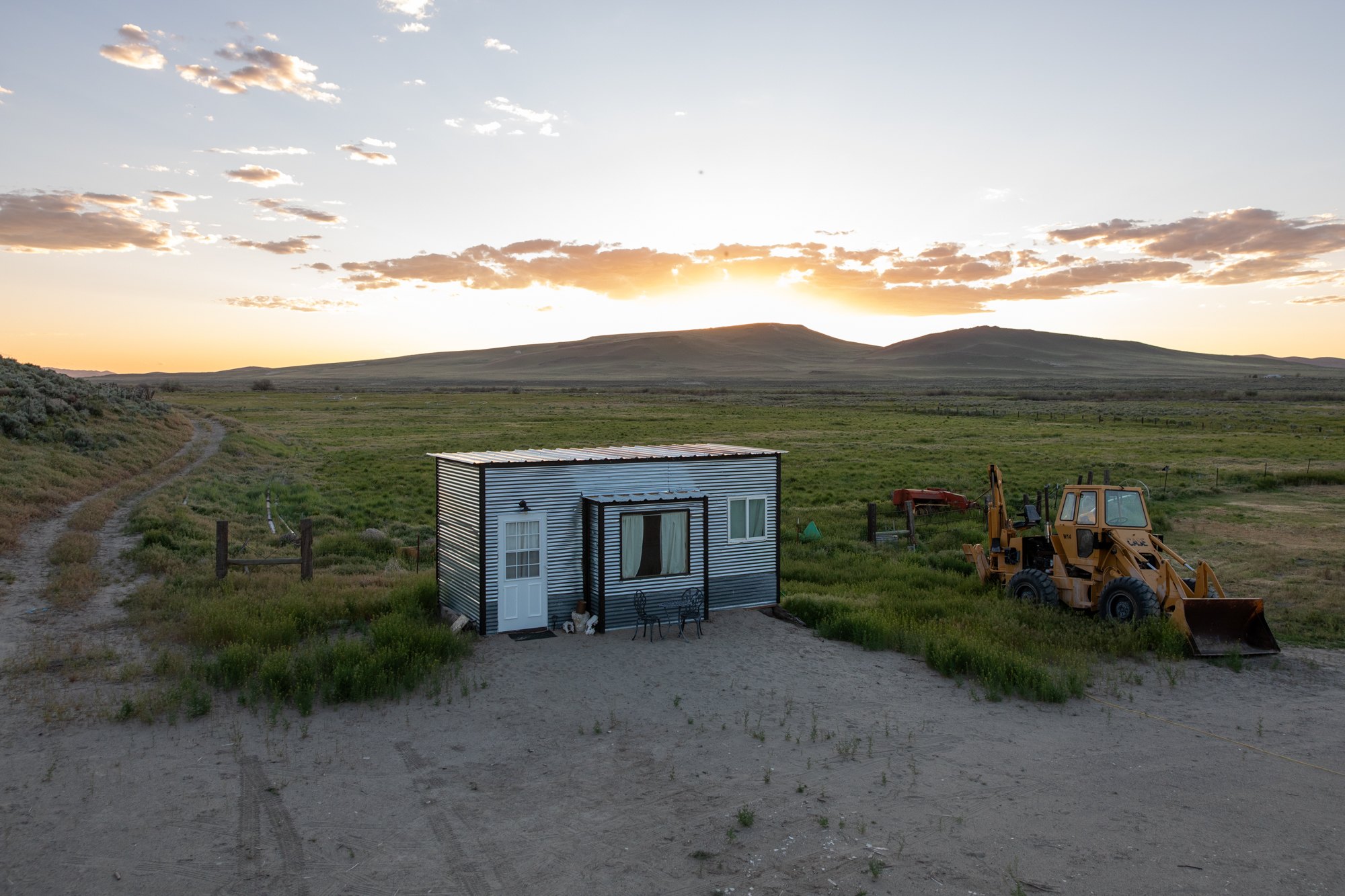 We got lucky and captured an incredible sunset.