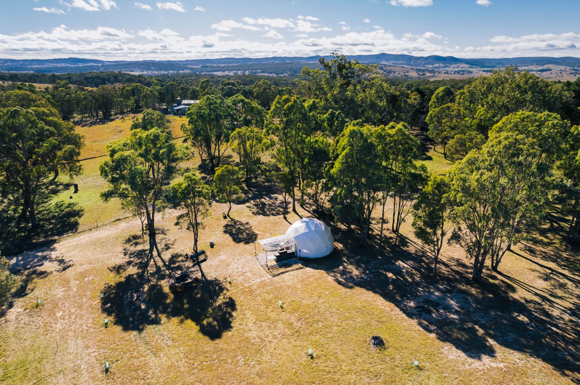 Overlooking the dome 
