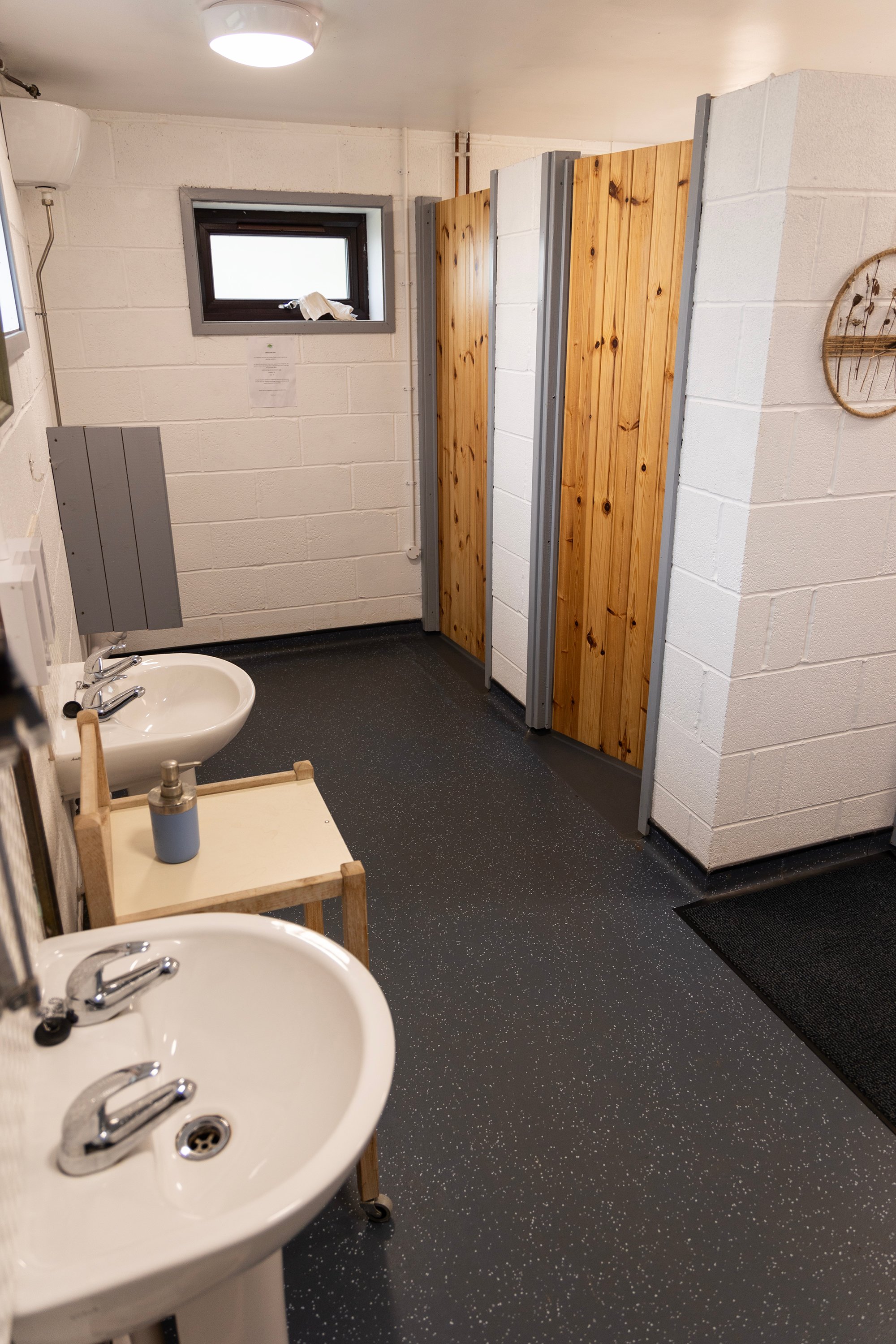 The clean and modern facilities at Bredon Vale