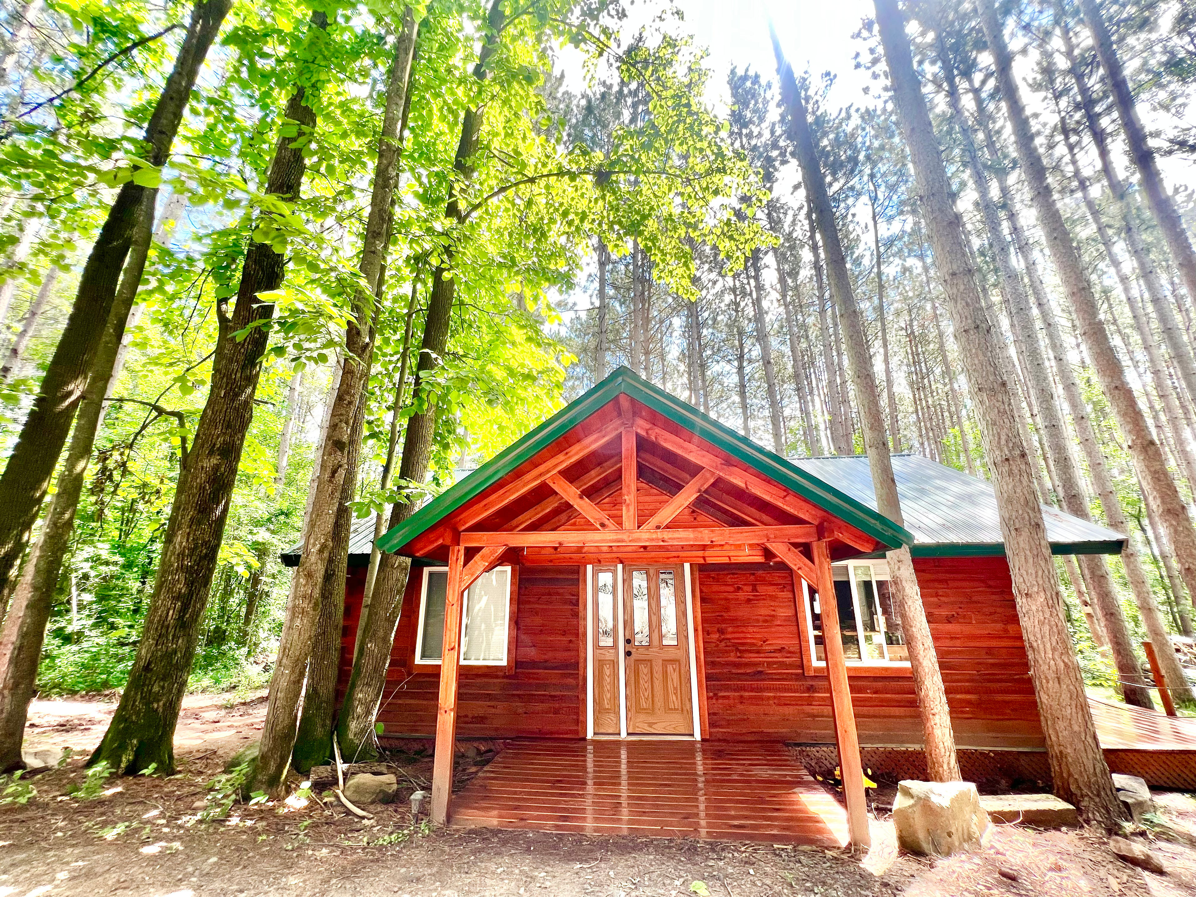 Peaceful Cabin In The Woods