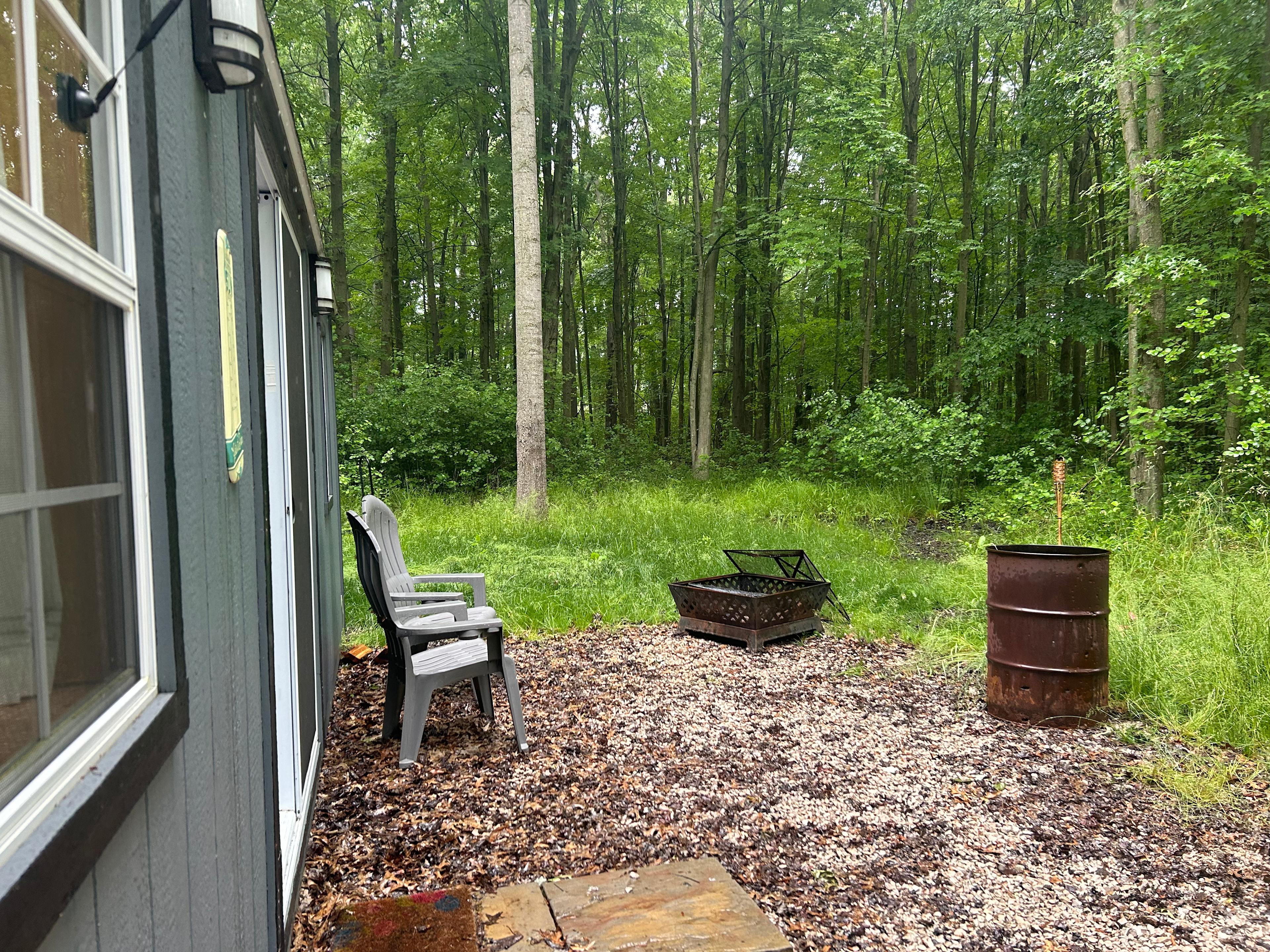 Cabin Off-Grid Camping