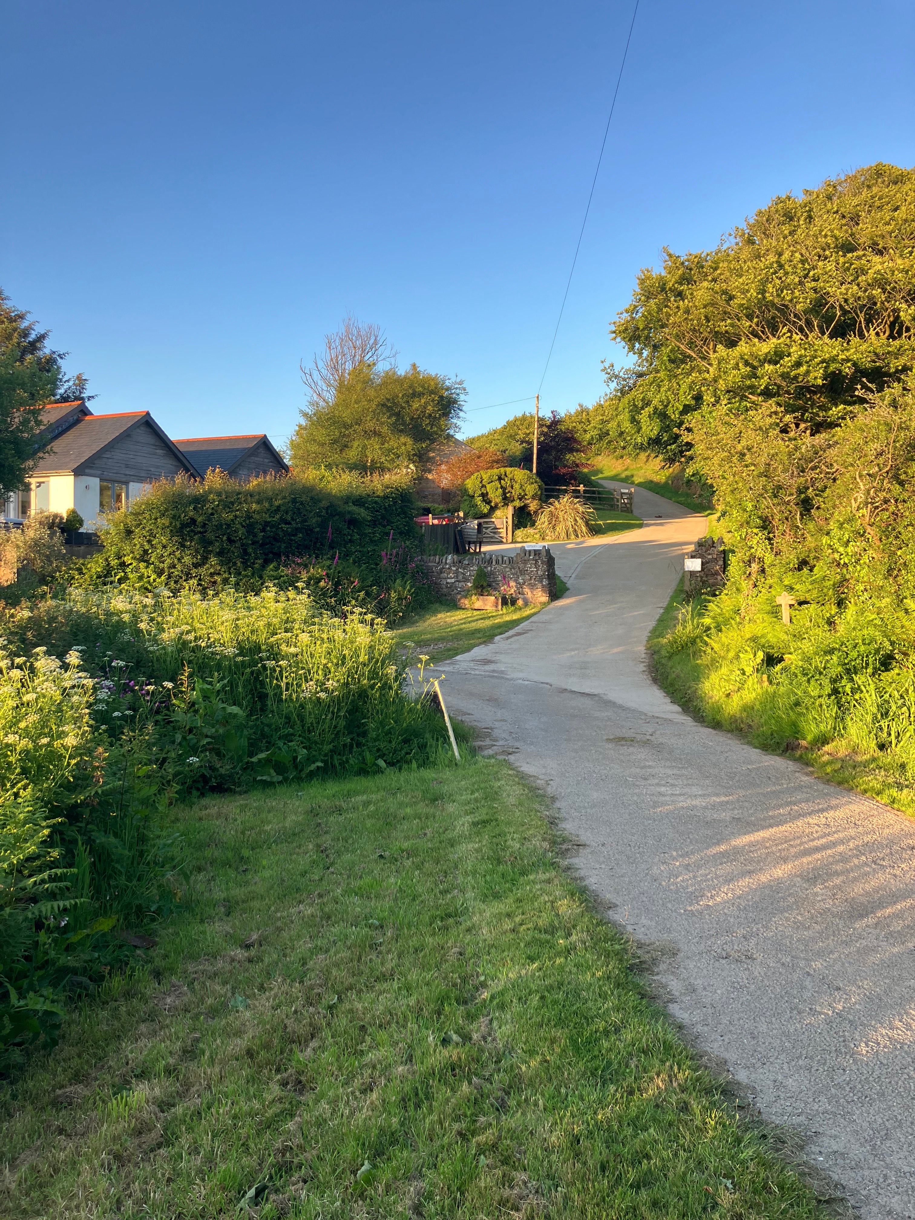 Entrance to campsite