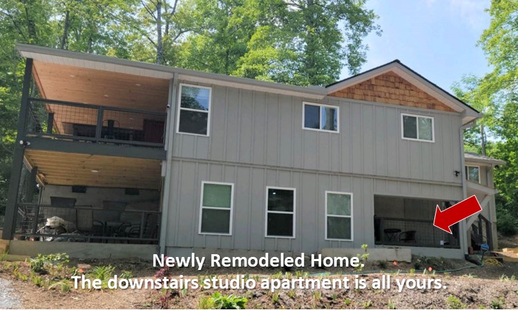 Canoe Cottage at Lake Glenville