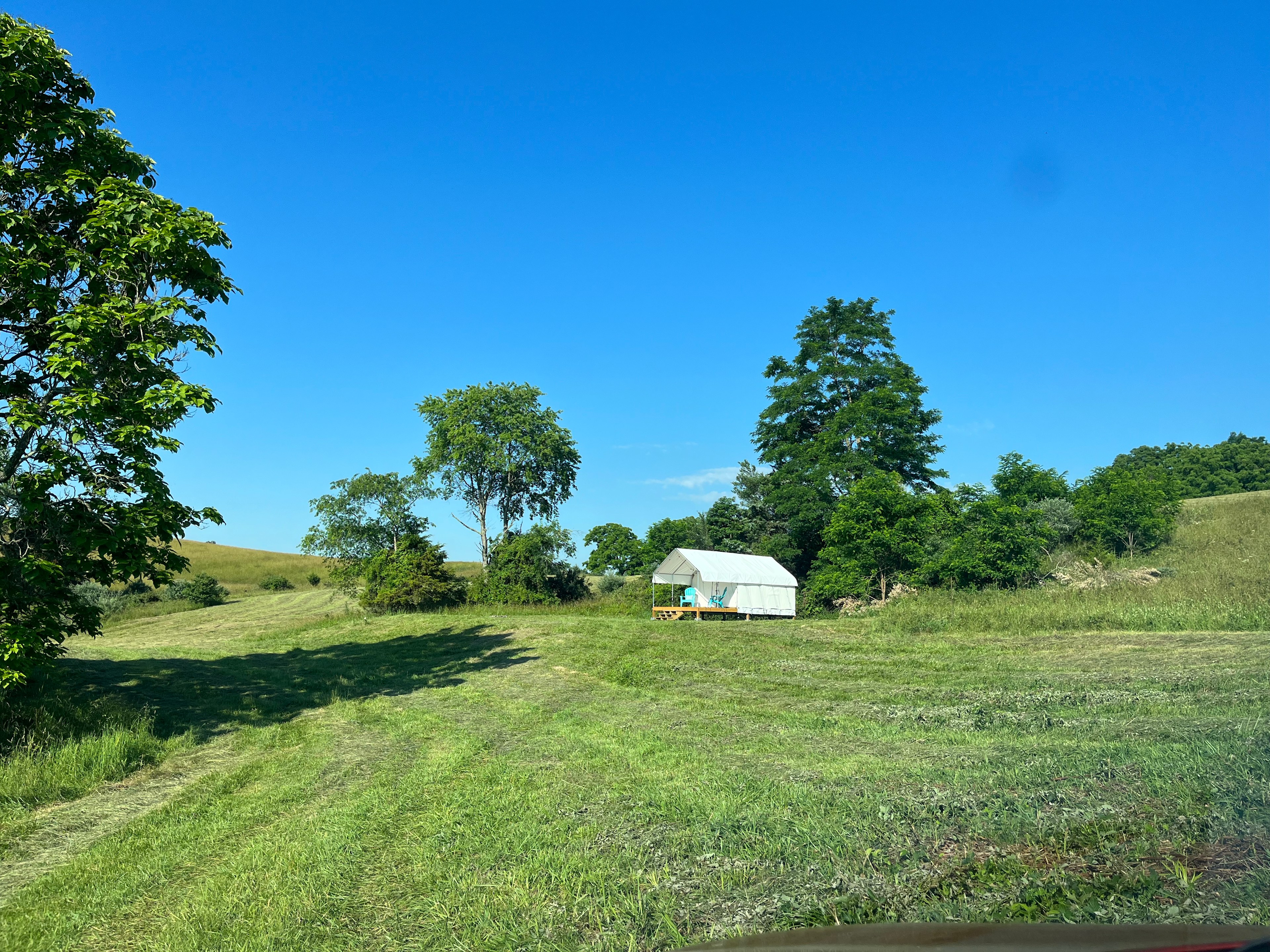 Campsites on Middle River