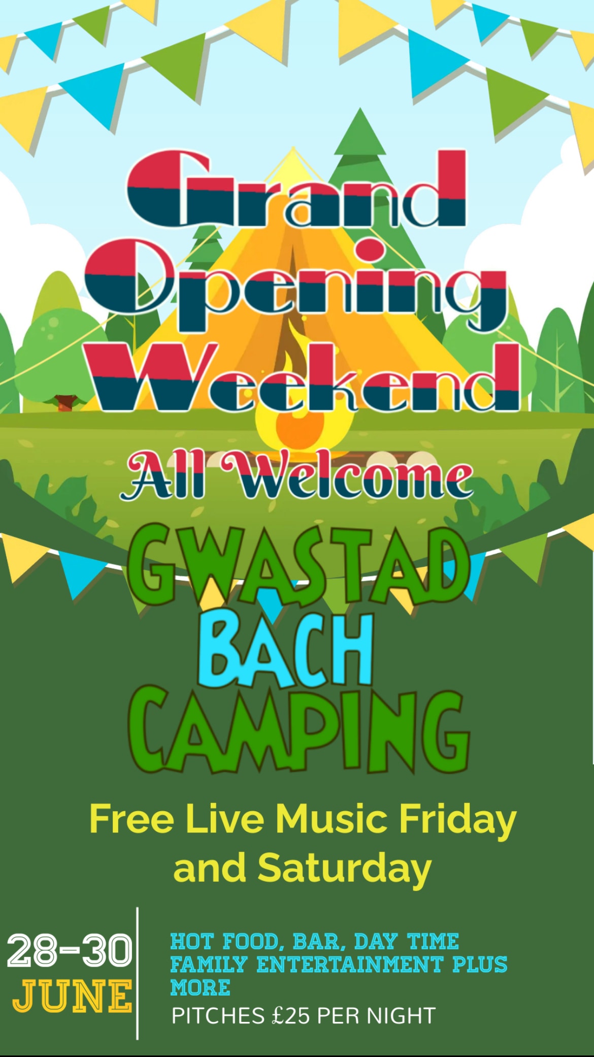 Gwastad Bach Camping