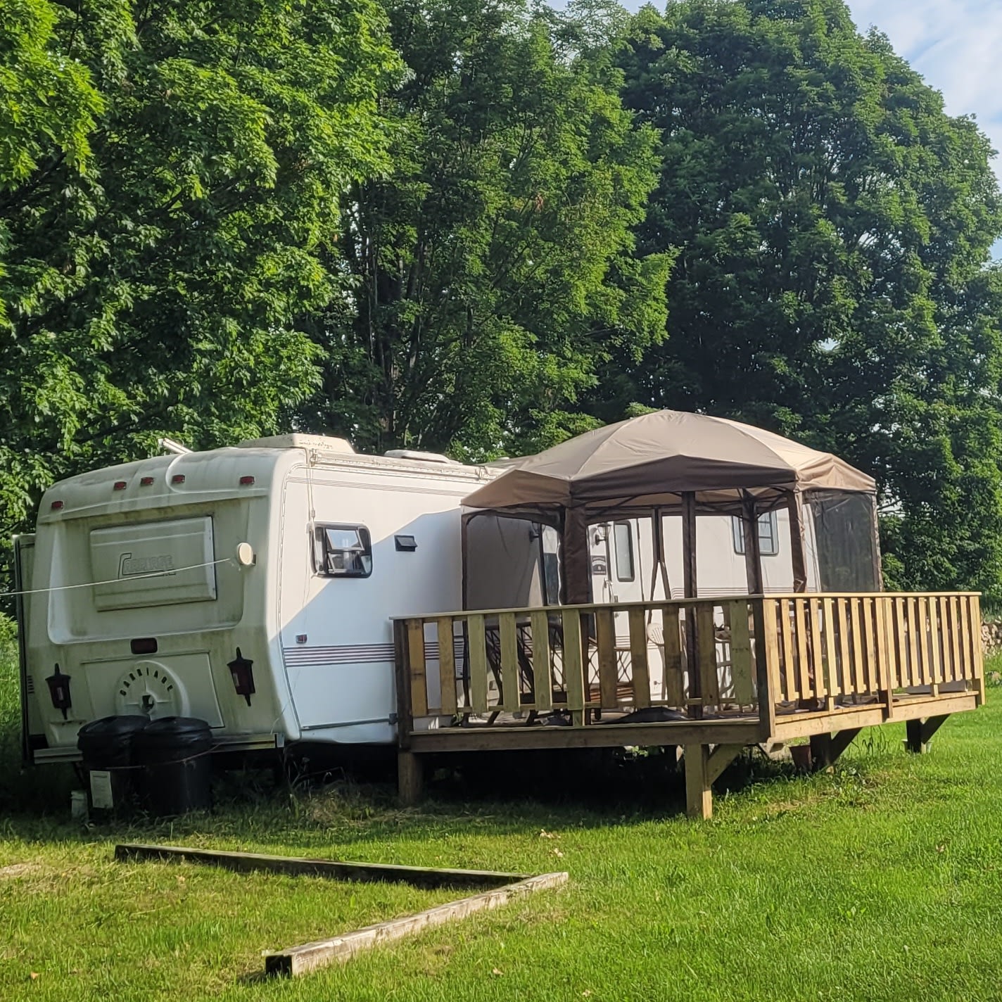 We added a great new deck for your enjoyment!