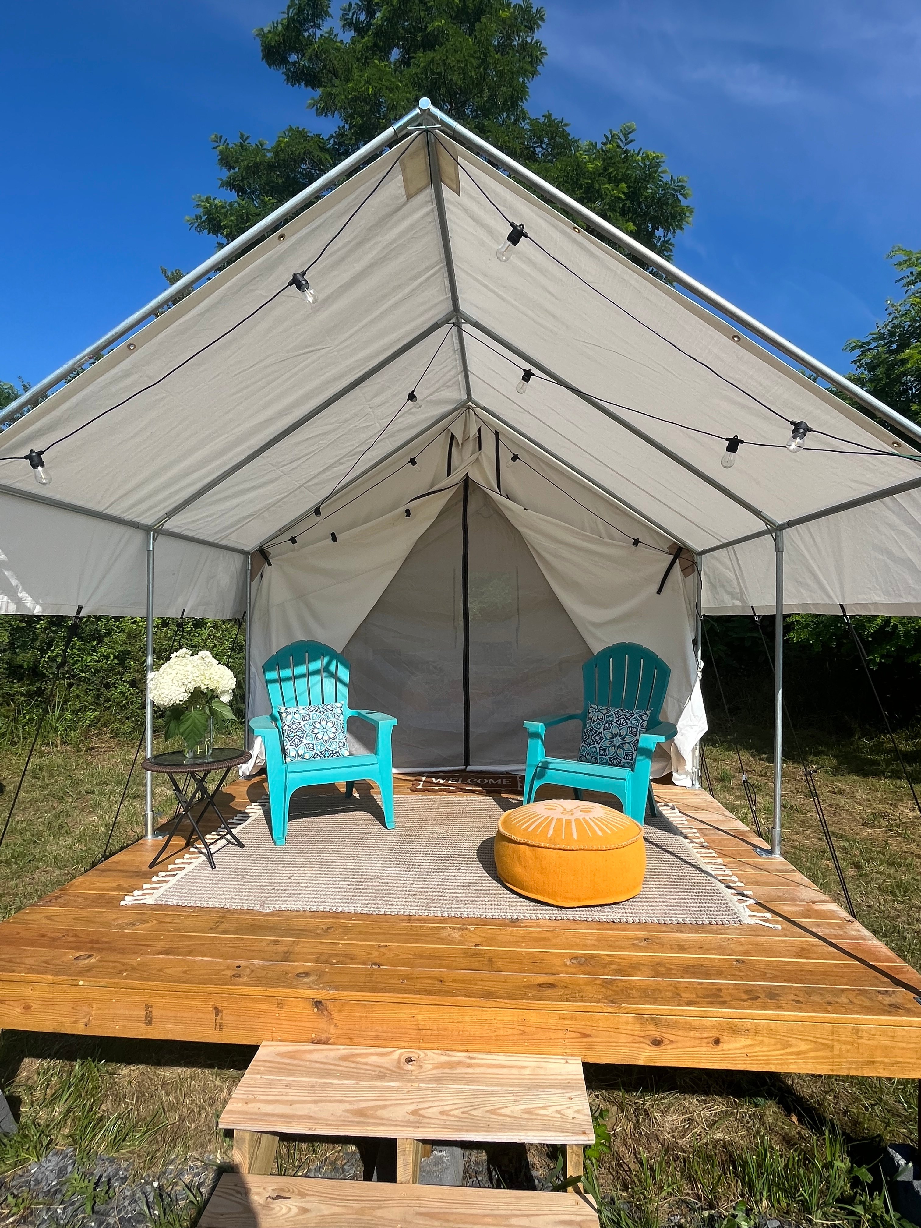 Campsites on Middle River