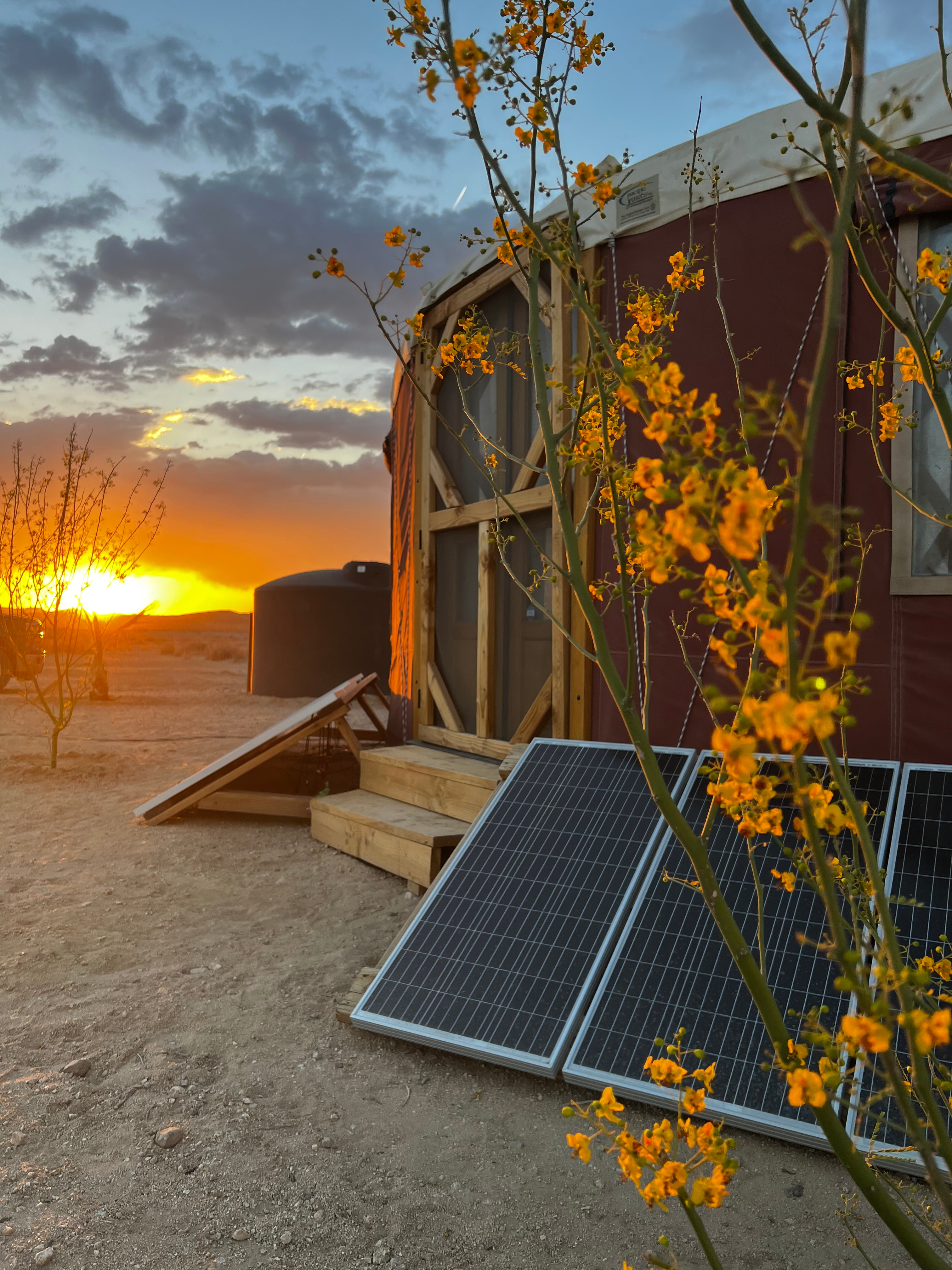 Off Grid Desert Yurt Getaway