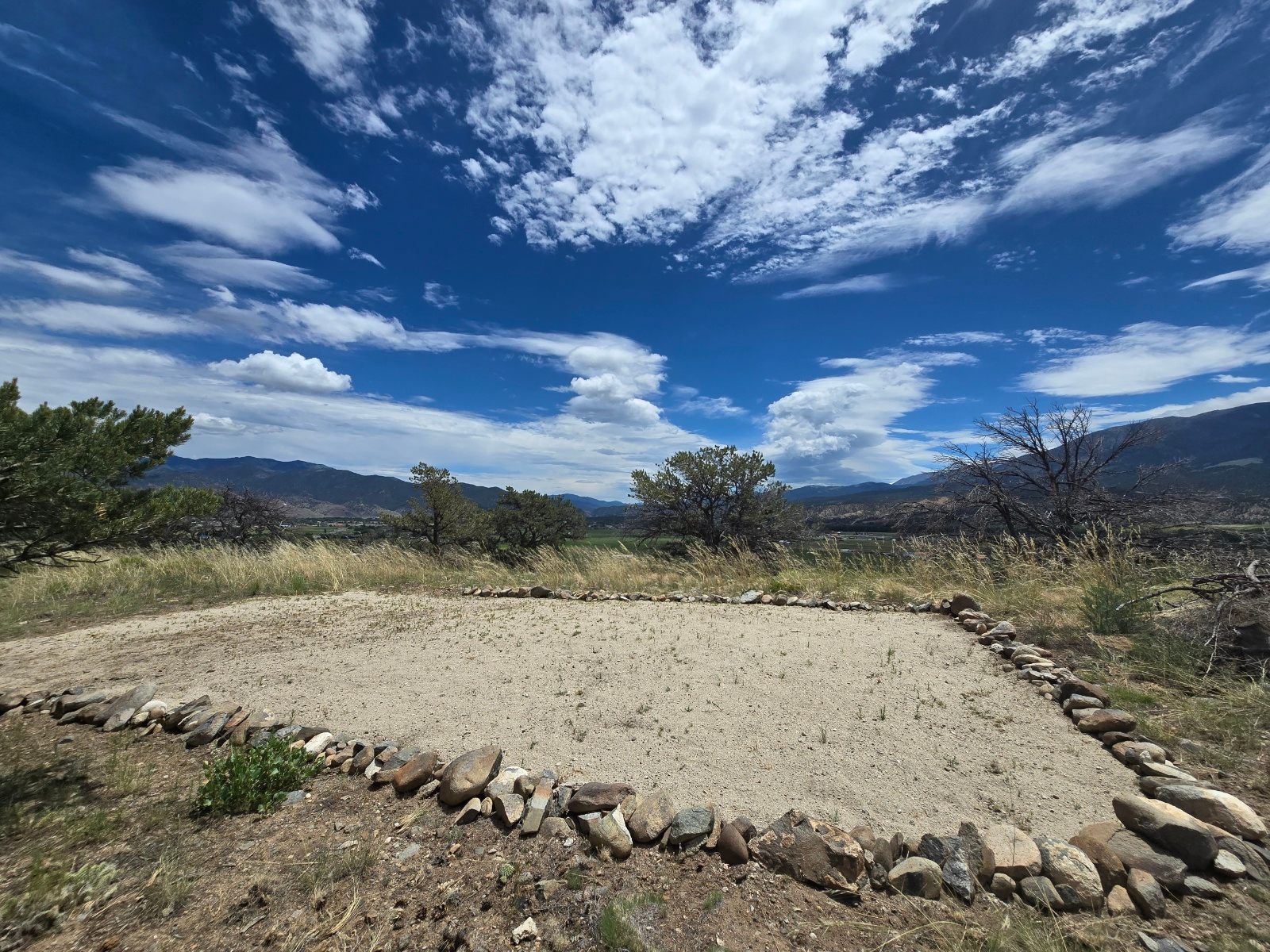 Hilltop view at Chavara Ranch