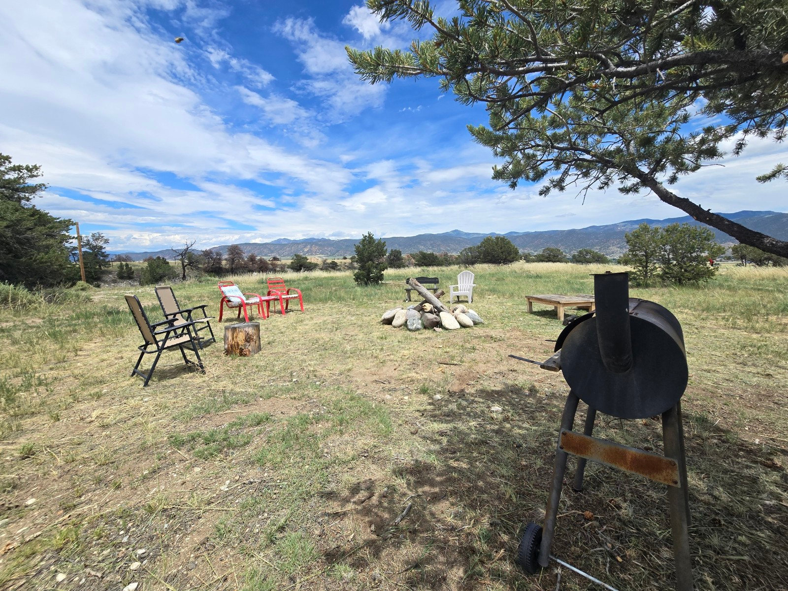 Hilltop view at Chavara Ranch