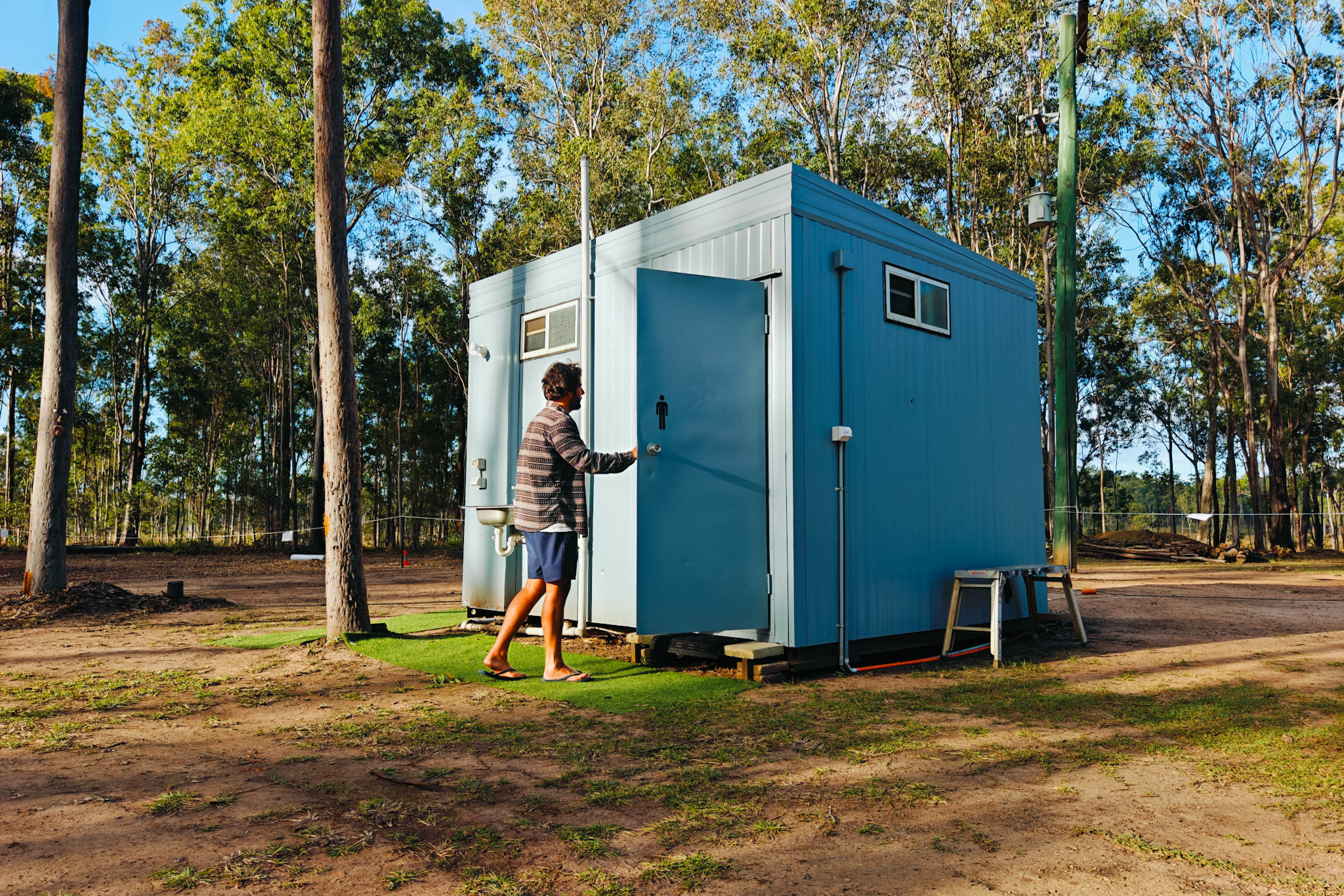 And showers are expected soon.